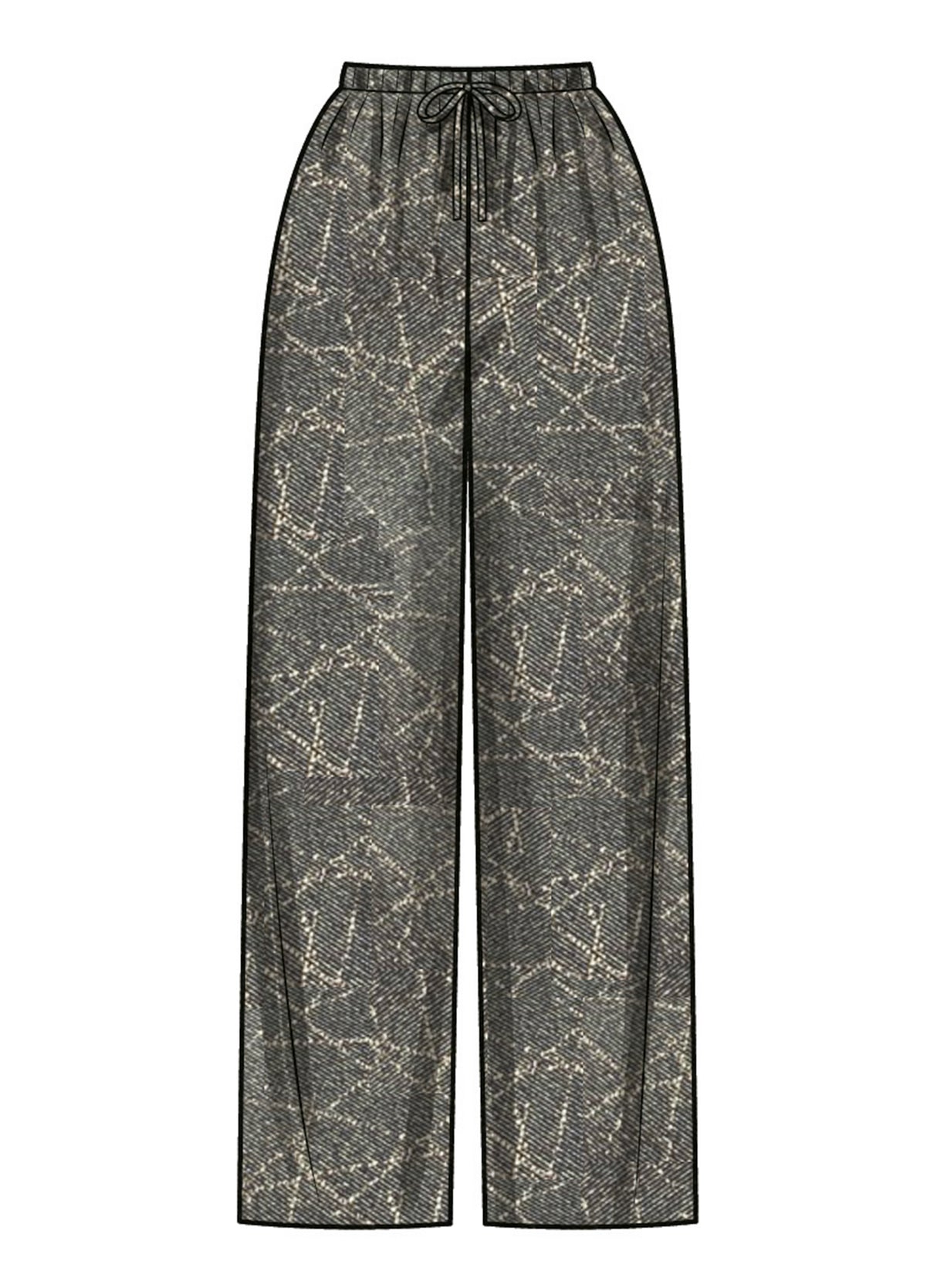 Patron New Look n°6814 – Tops boxy & pantalons pull-on