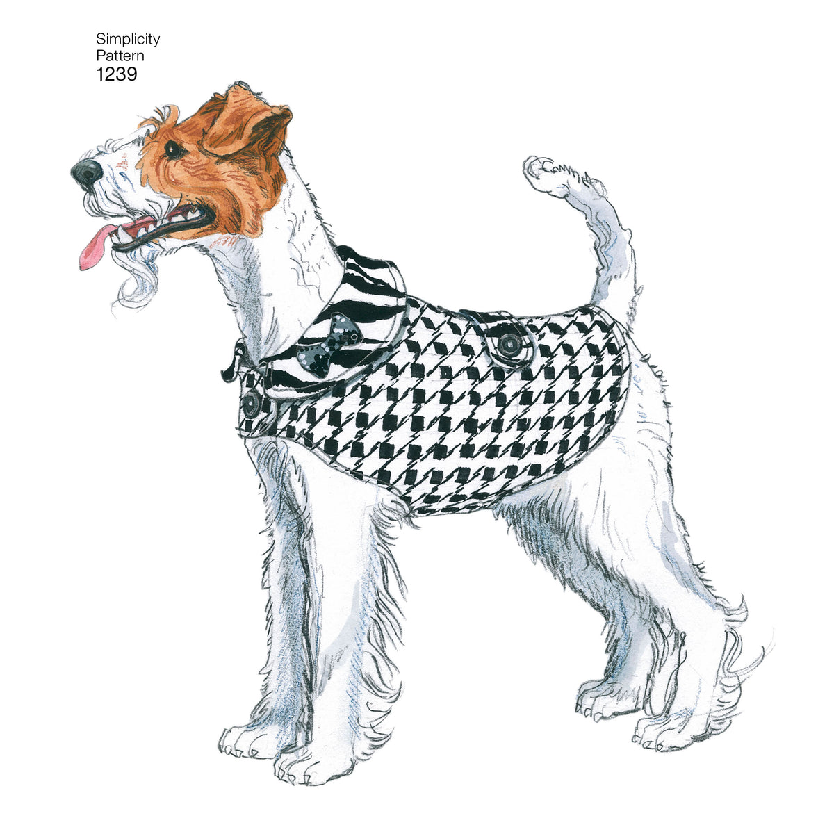 Patron Simplicity n°1239 – Manteaux pour chiens