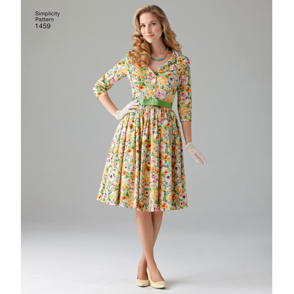Patron Simplicity n°1459 – Robe vintage avec ceinture