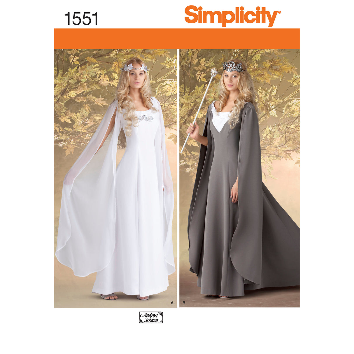Patron Simplicity n°1551 – Robe médiévale