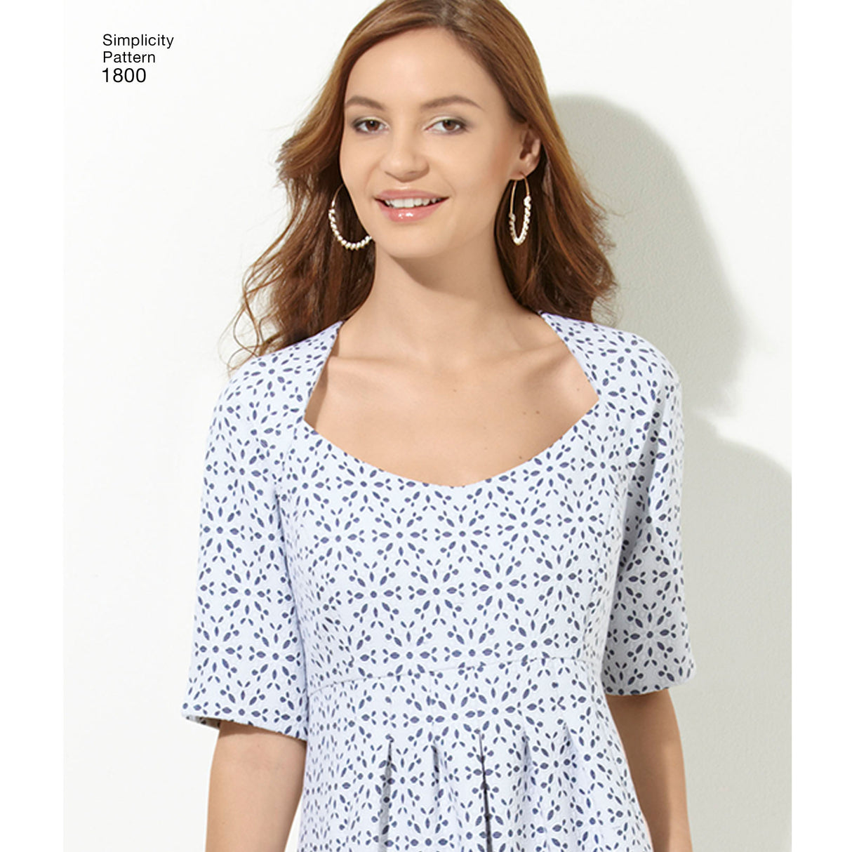 Patron Simplicity n°1800 – Robe ajustée femme