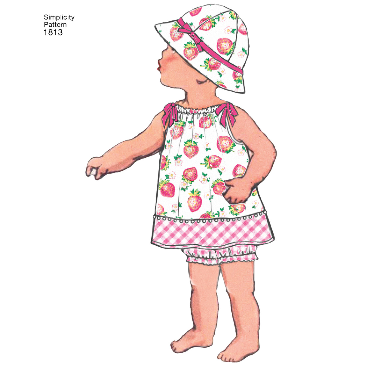 Patron Simplicity n°1813 – Ensemble bébé