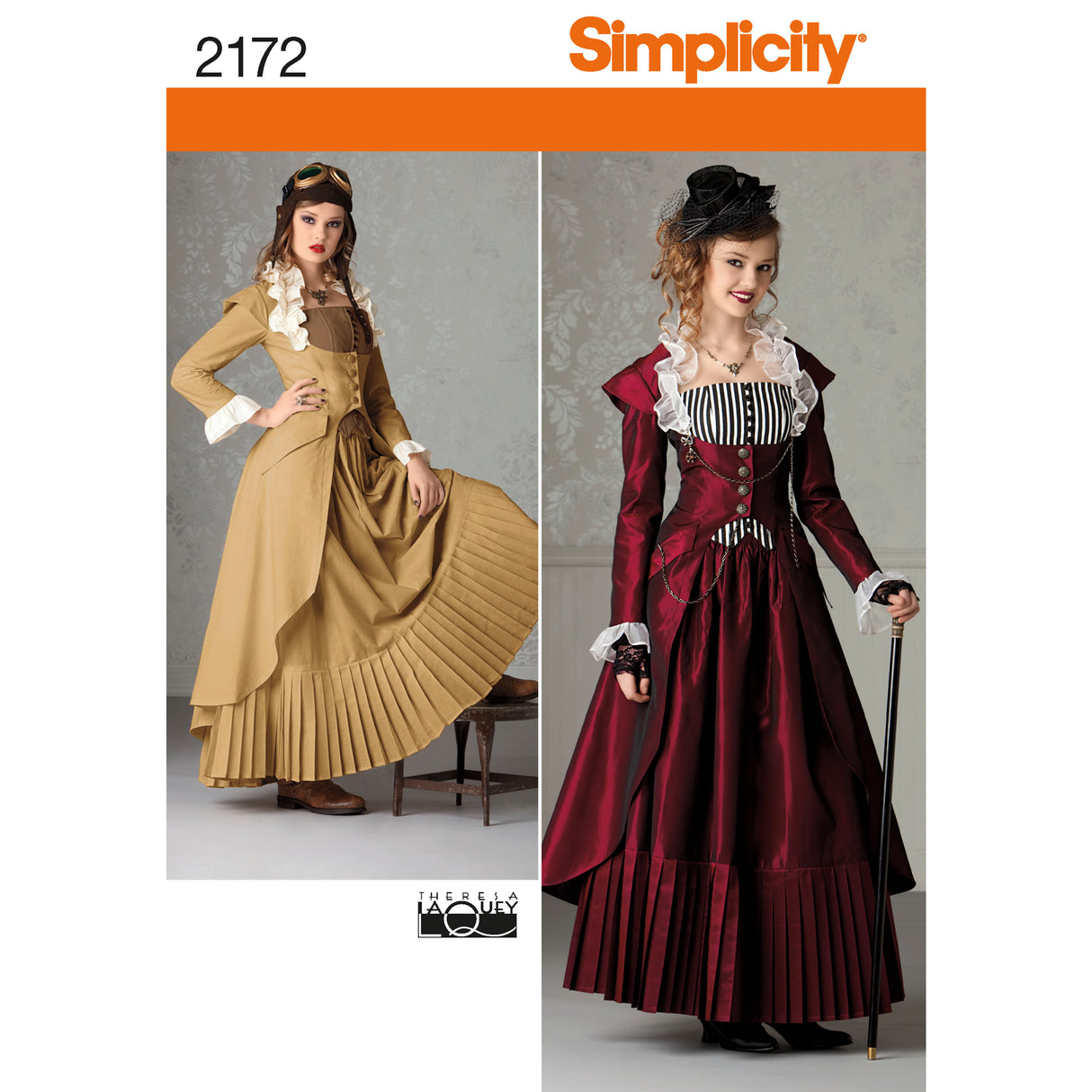 Patron Simplicity n°2172 – Costume steampunk femme
