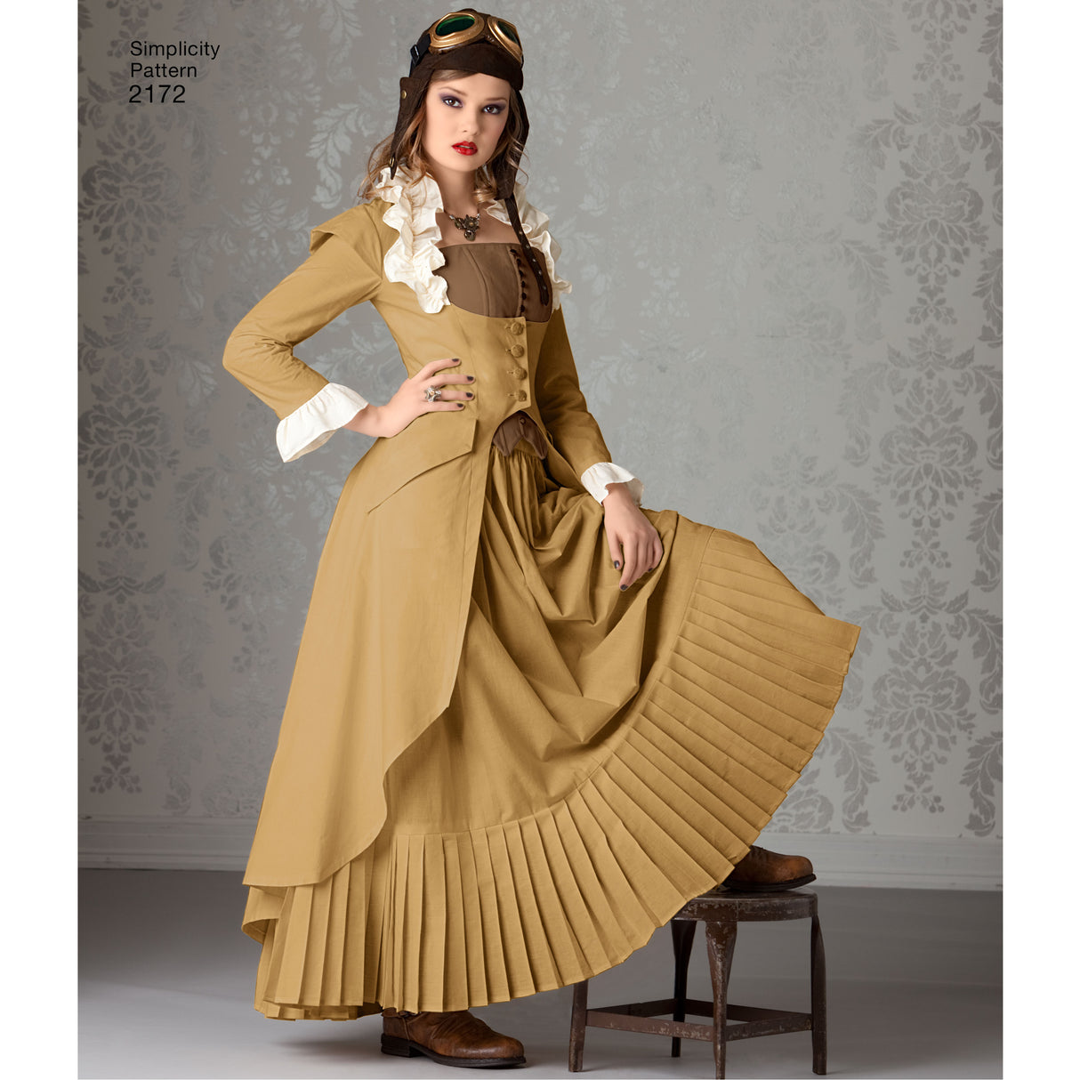 Patron Simplicity n°2172 – Costume steampunk femme