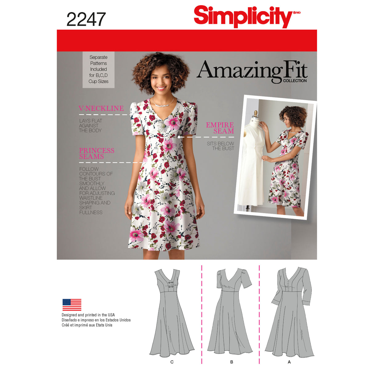 Patron Simplicity n°2247 – Robe femme