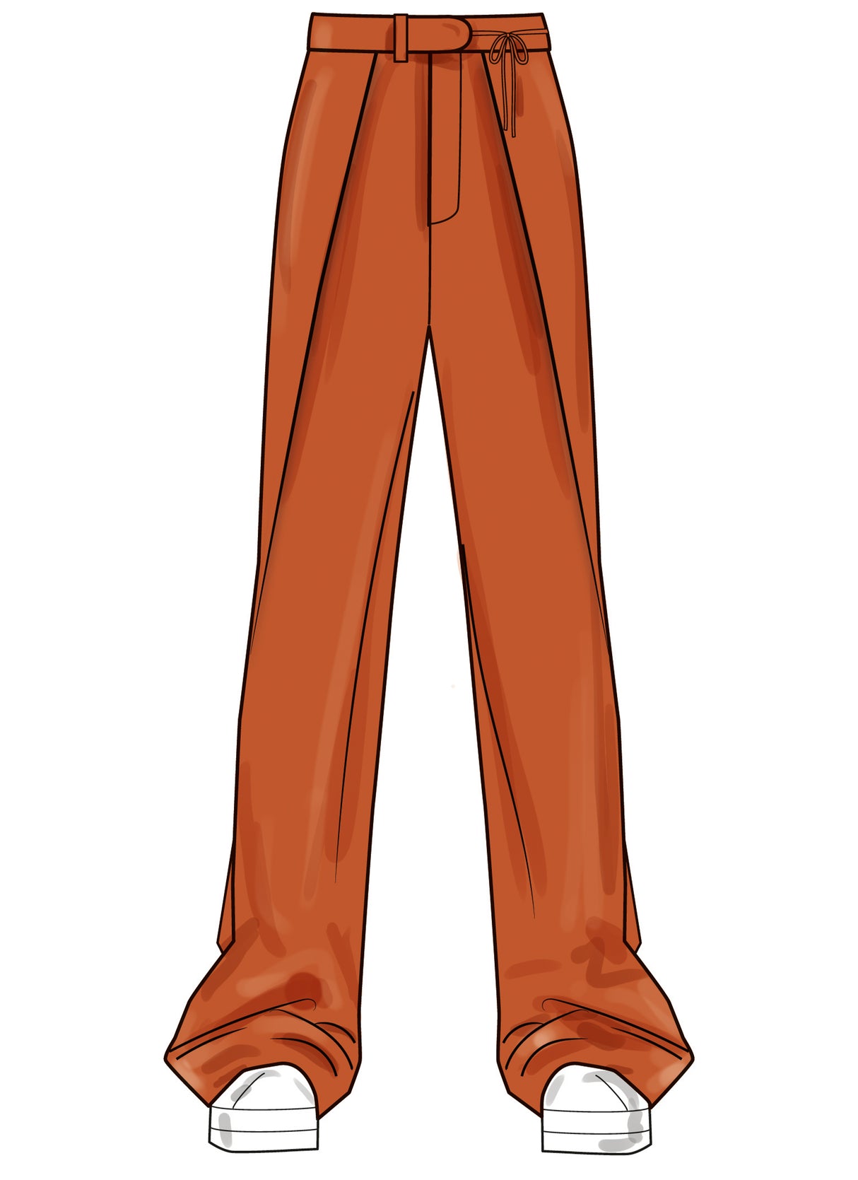 Patron Simplicity n°3006 – Pantalon “Angled Front Wrap” élégant