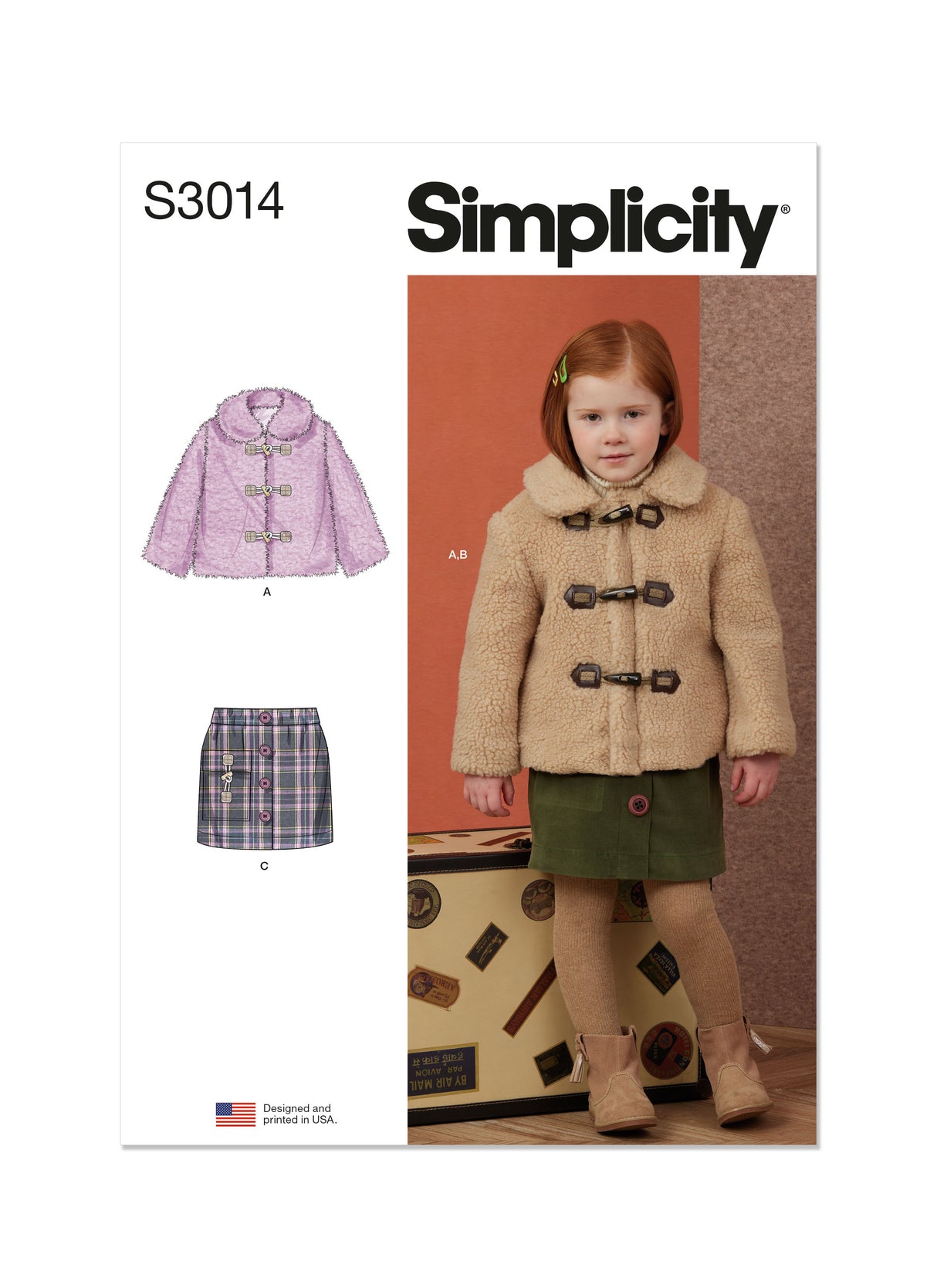 Patron Simplicity n°3014 - Veste & jupes pour enfant