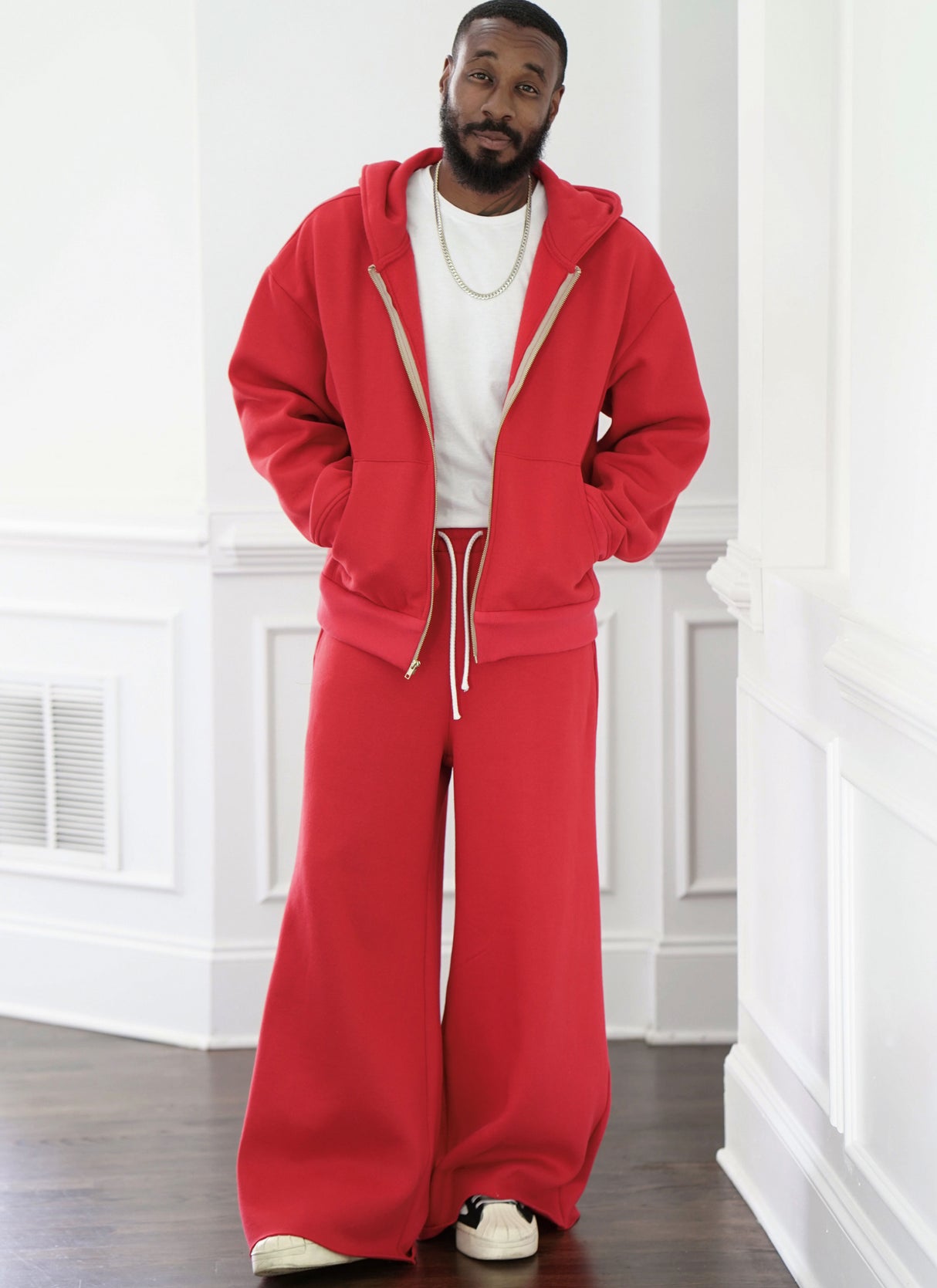 Patron Simplicity n°3037 - Sweat à capuche zippé & jogger homme