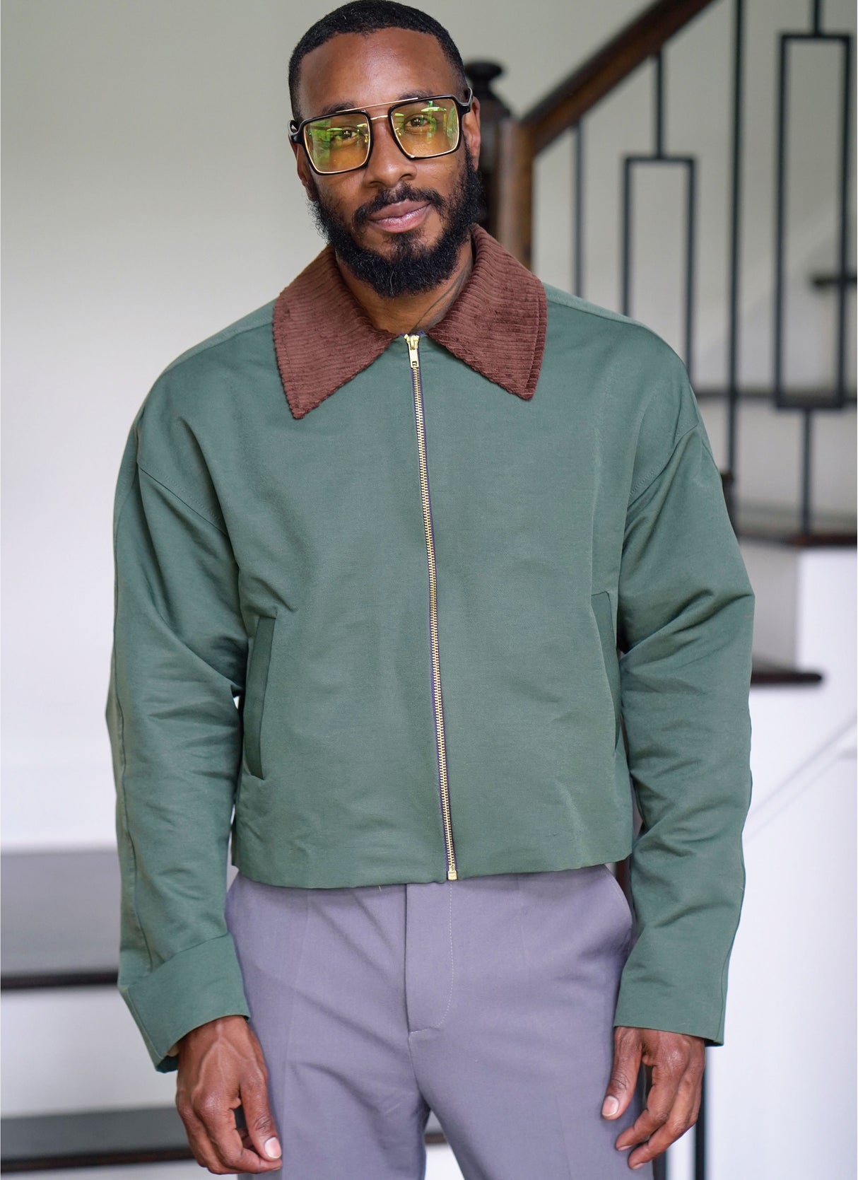 Patron Simplicity n°3038 - Veste homme loose à zip