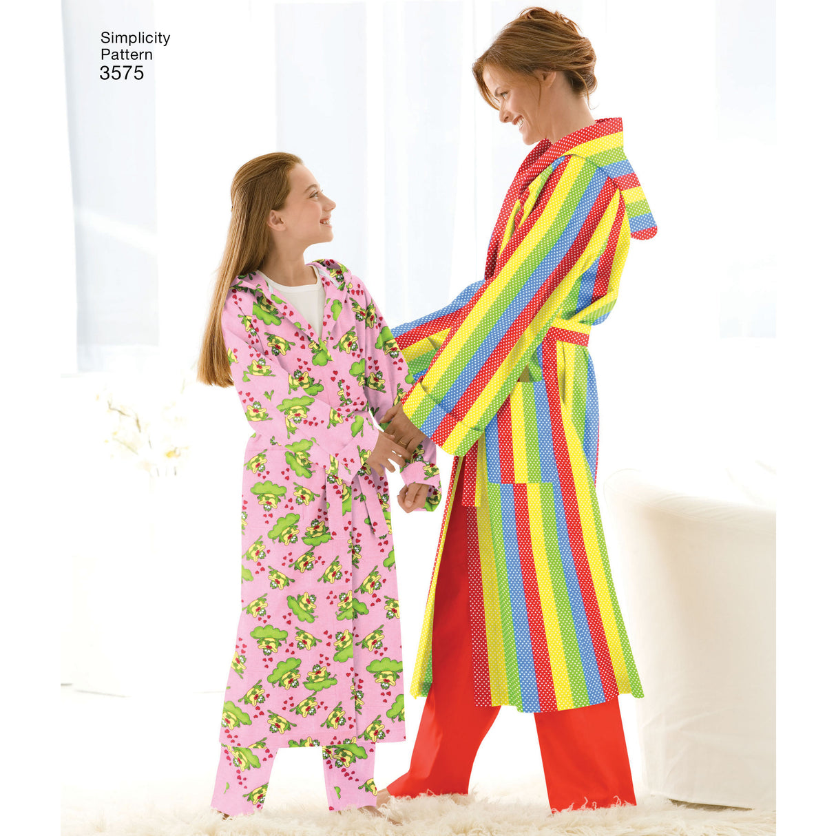 Patron Simplicity n°3575 – Robe de chambre pour toute la famille