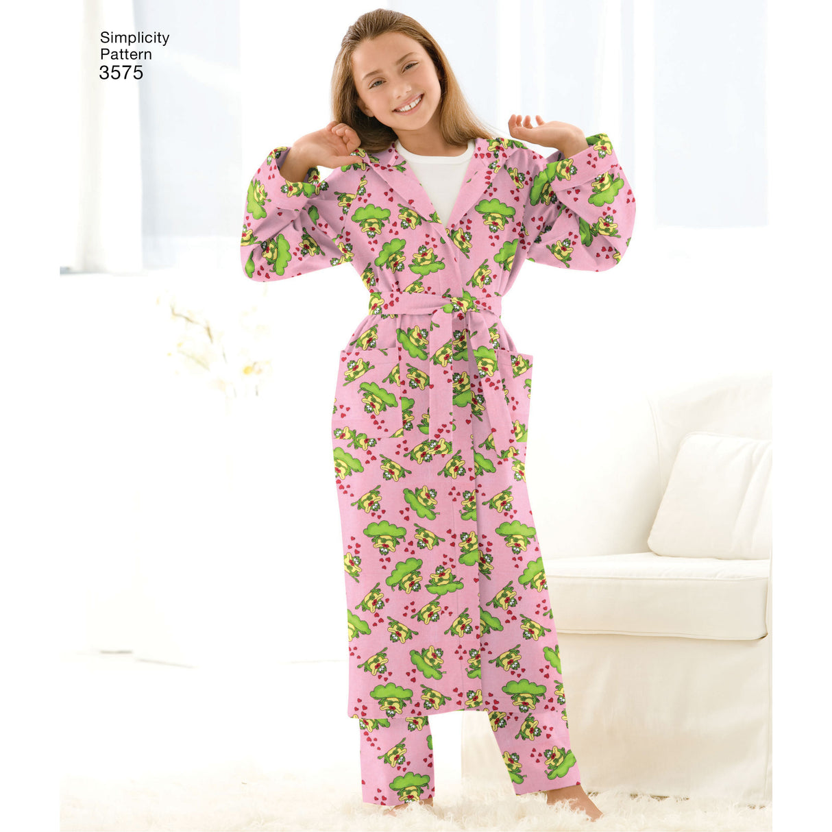 Patron Simplicity n°3575 – Robe de chambre pour toute la famille