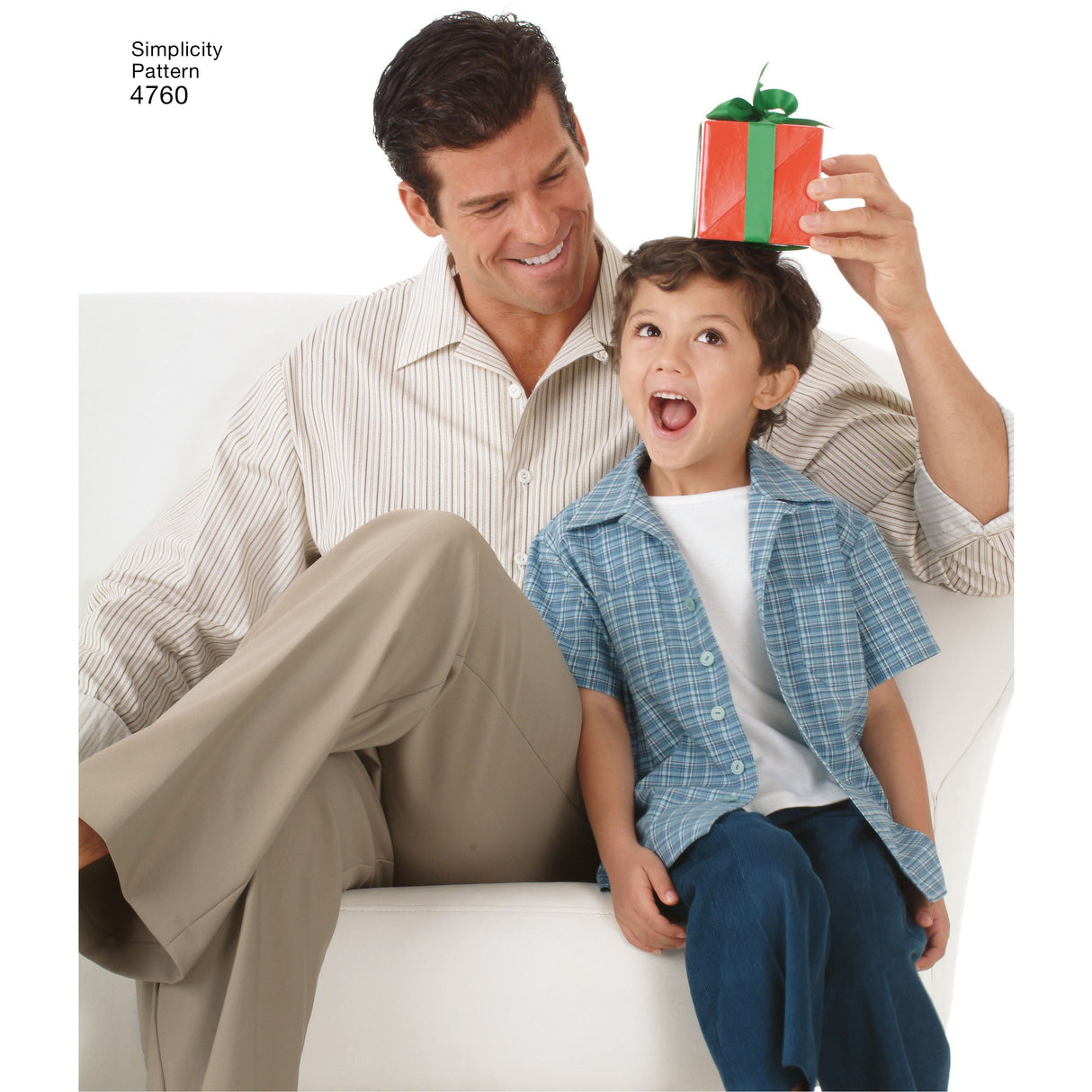 Patron Simplicity n°4760 – Chemise et pantalon pour homme et garçon