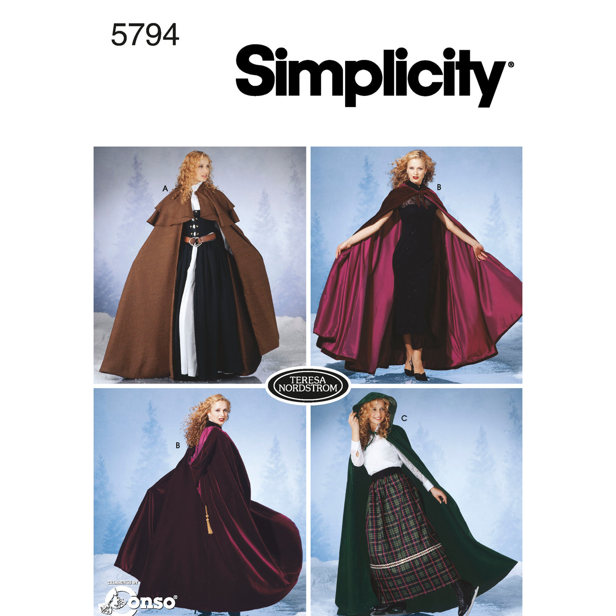 Patron Simplicity n°5794 – Cape pour femme