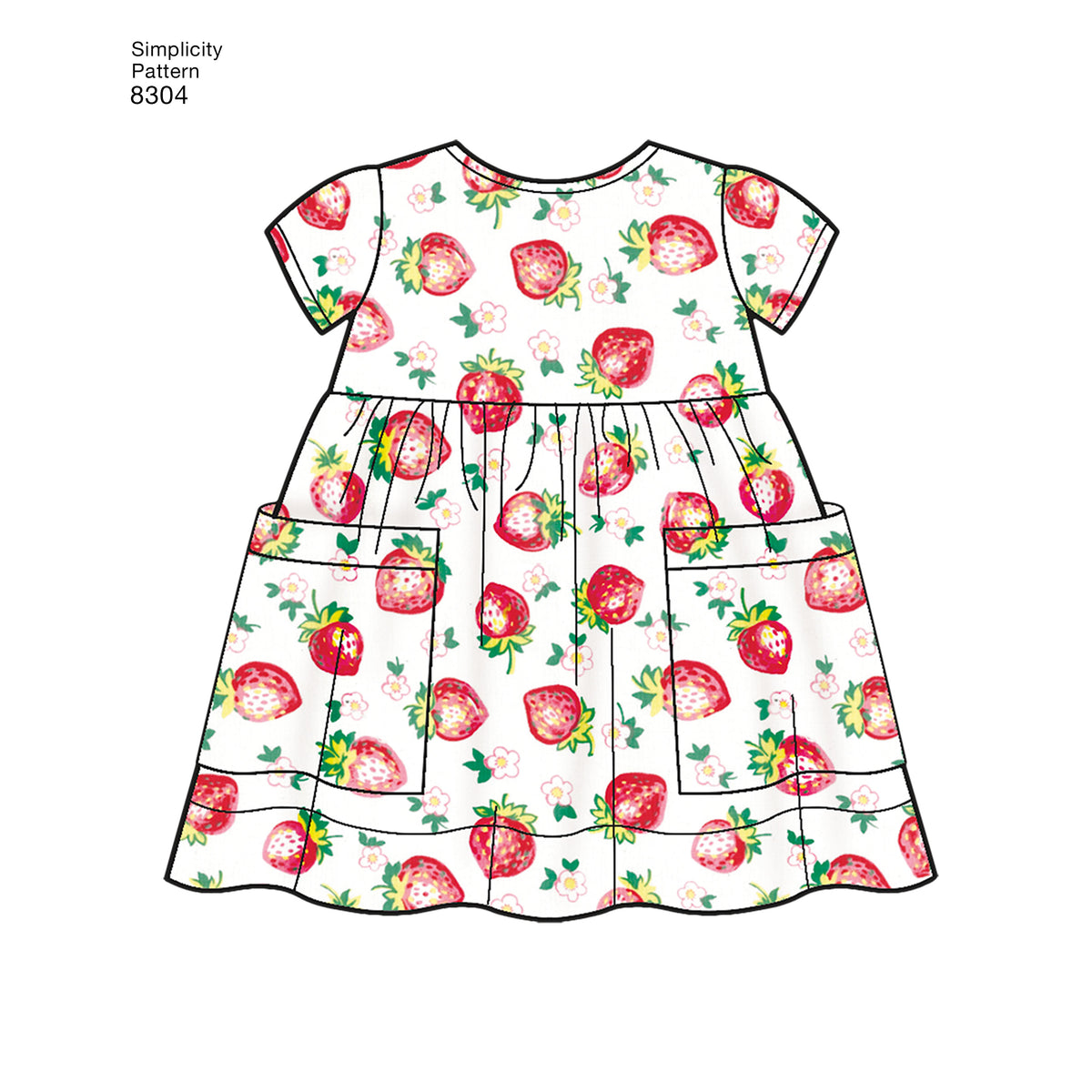 Patron Simplicity n°8304 - Ensemble pour fillette