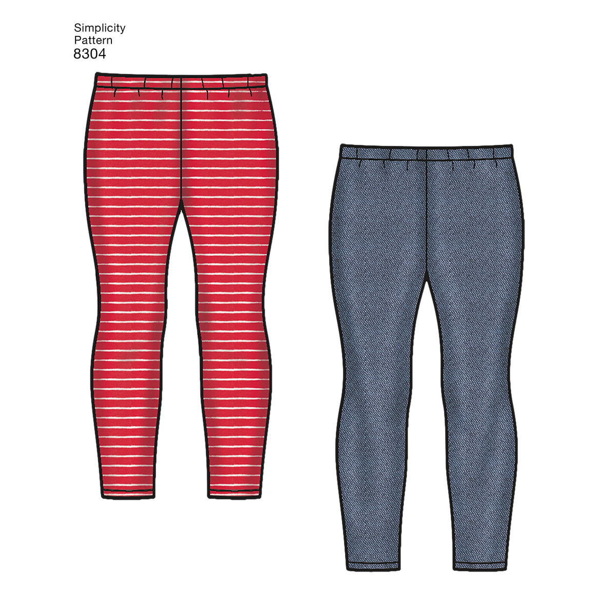 Patron Simplicity n°8304 - Ensemble pour fillette