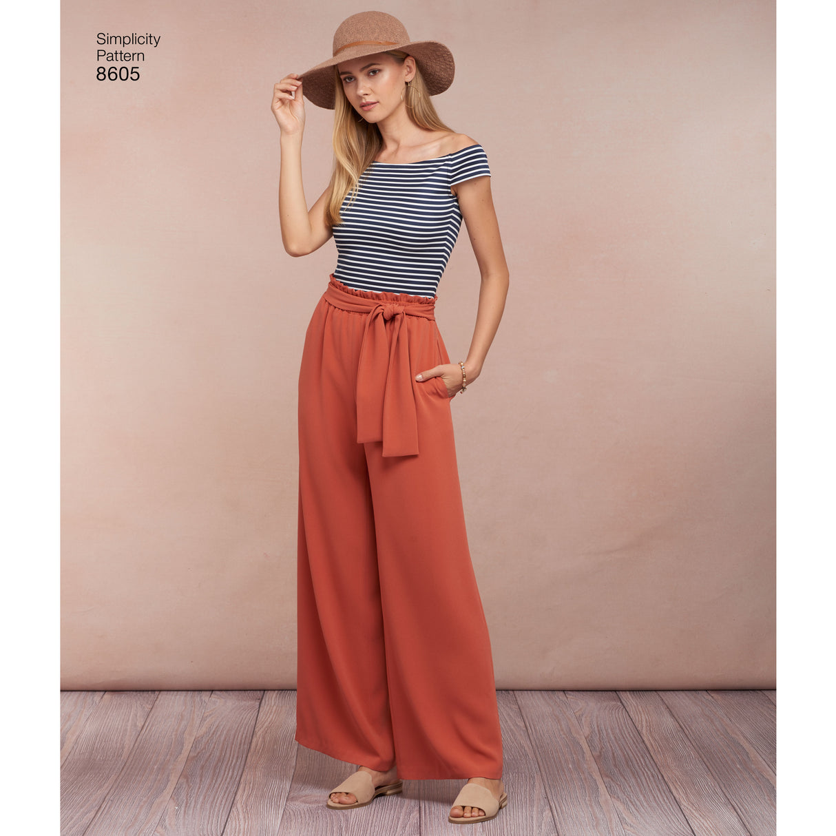 Patron Simplicity n°8605 - Jupe et pantalon amples pour femme