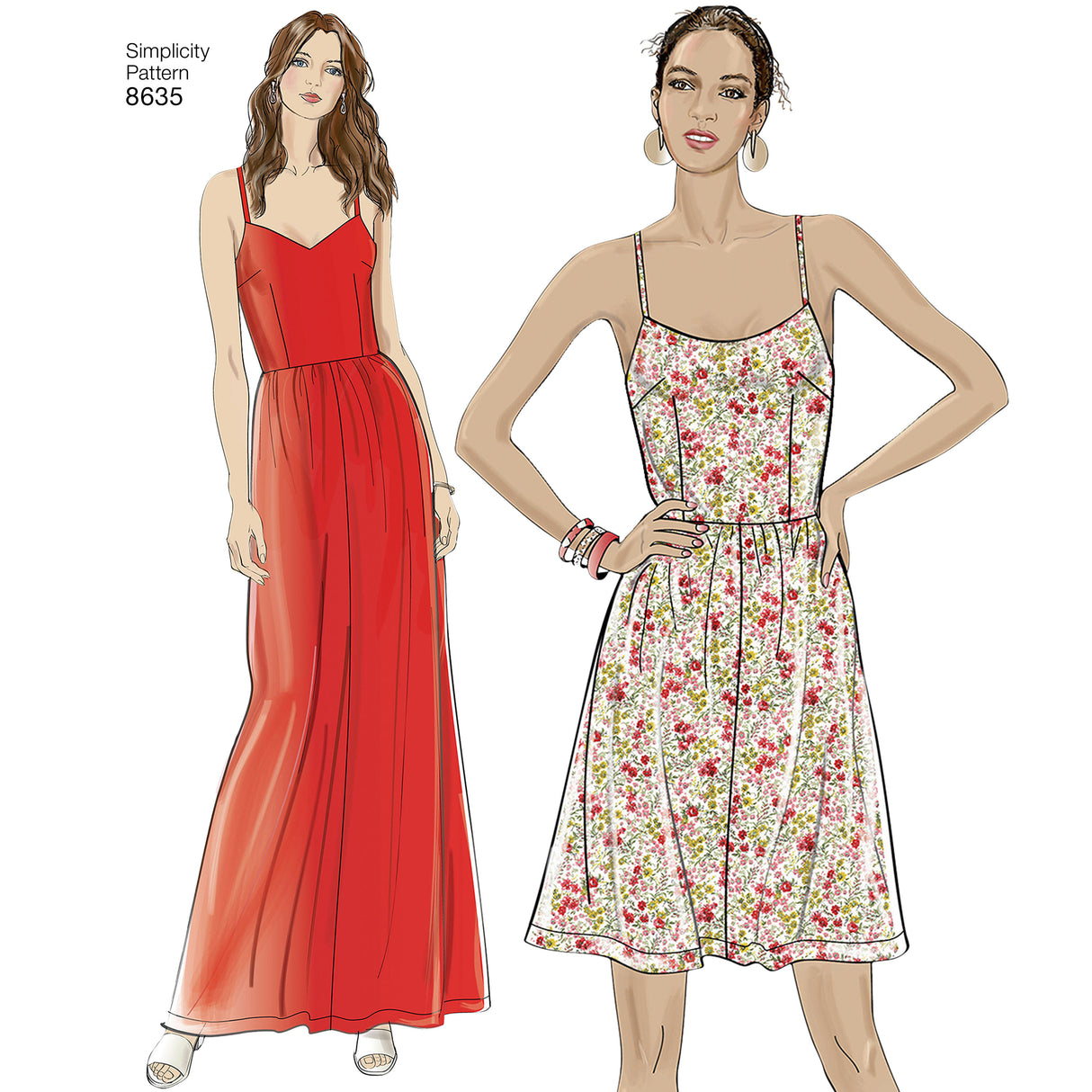 Patron Simplicity n°8635 – Robe et combinaison