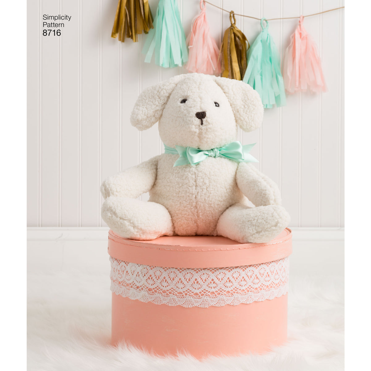 Patron Simplicity n°8716 – Animaux en peluche
