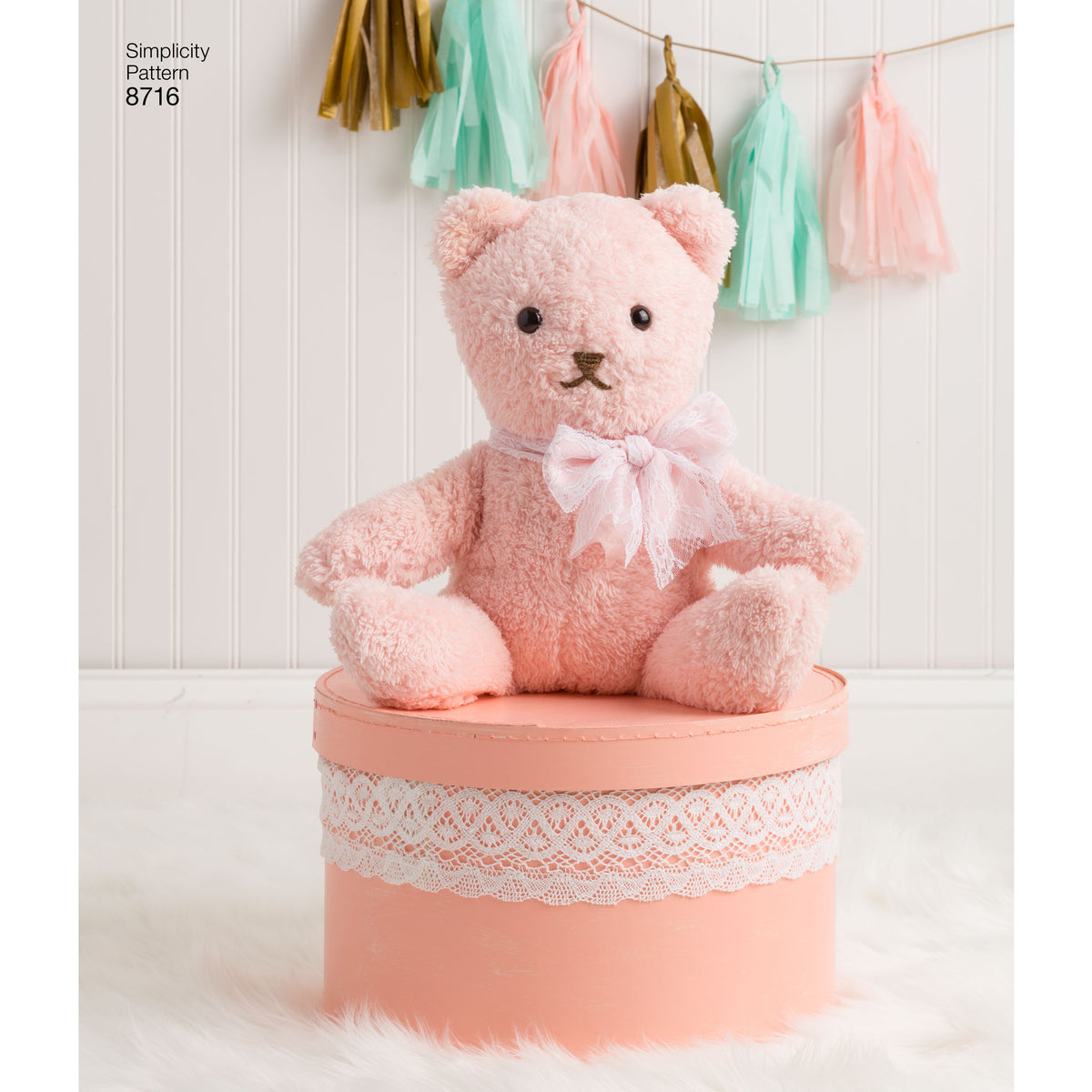 Patron Simplicity n°8716 – Animaux en peluche