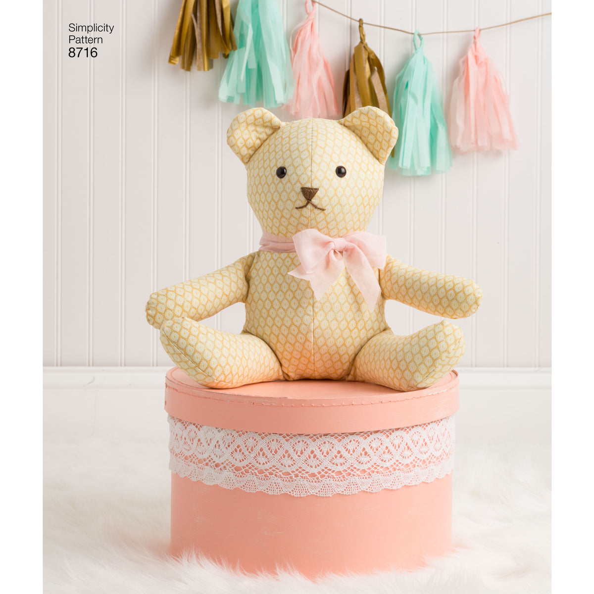 Patron Simplicity n°8716 – Animaux en peluche