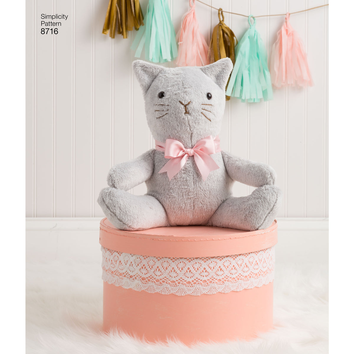 Patron Simplicity n°8716 – Animaux en peluche