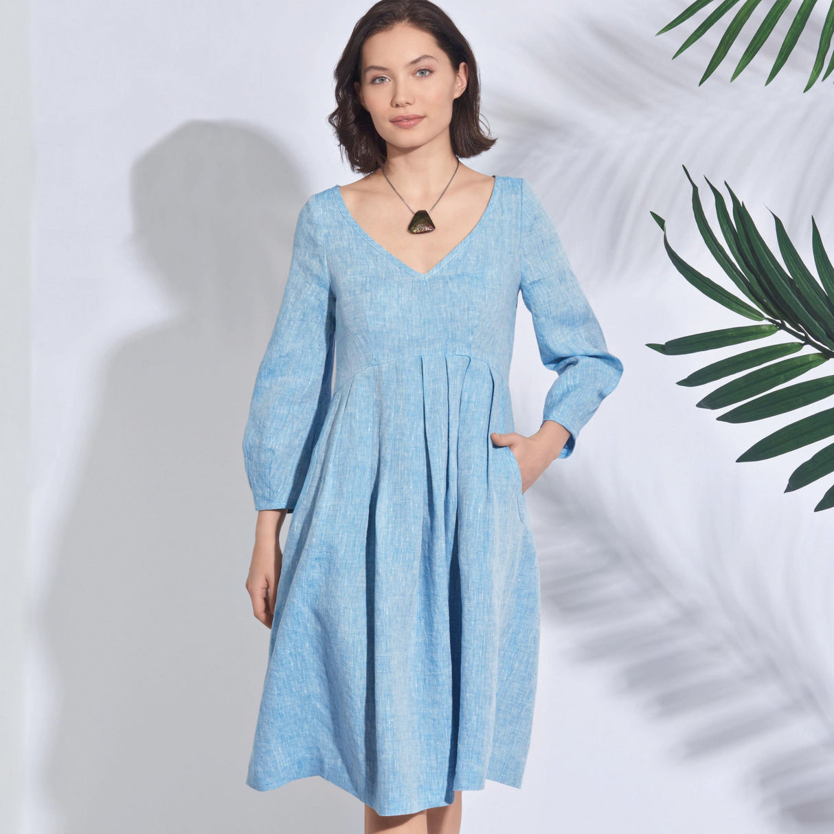 Patron Simplicity n°8910 – Robe mi‑saison à volants