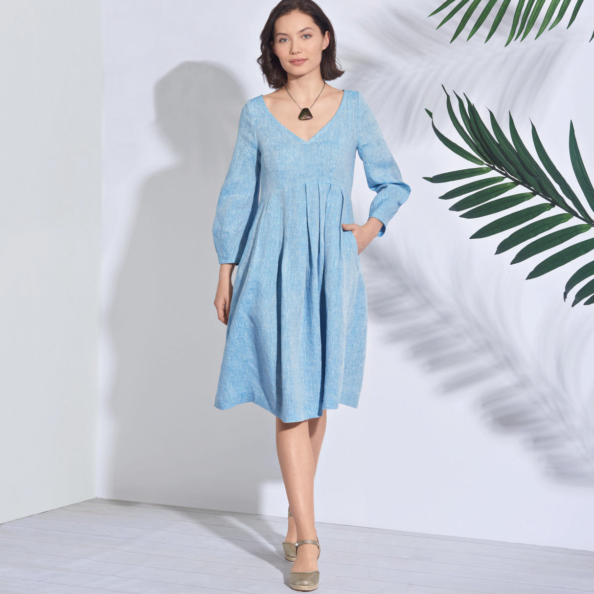 Patron Simplicity n°8910 – Robe mi‑saison à volants