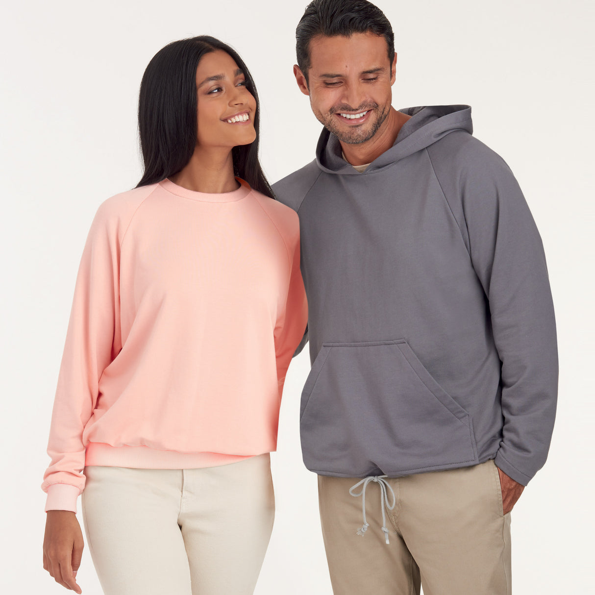 Patron Simplicity n°9240 – Sweat unisexe raglan pull‑on