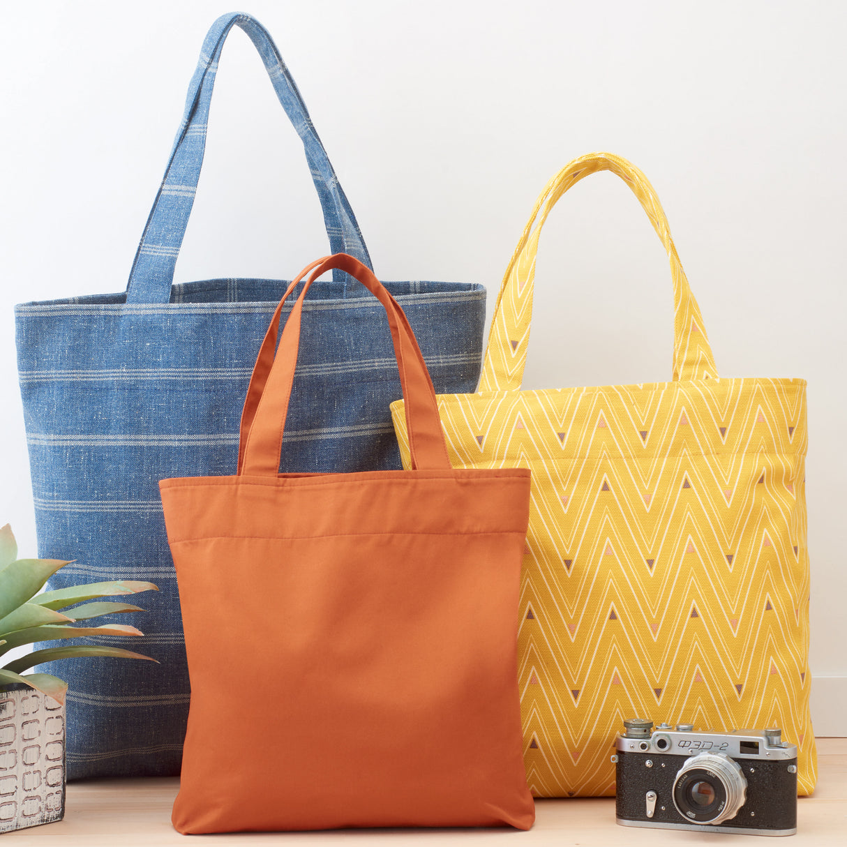 Patron Simplicity n°9308 – Sacs cabas en 3 tailles