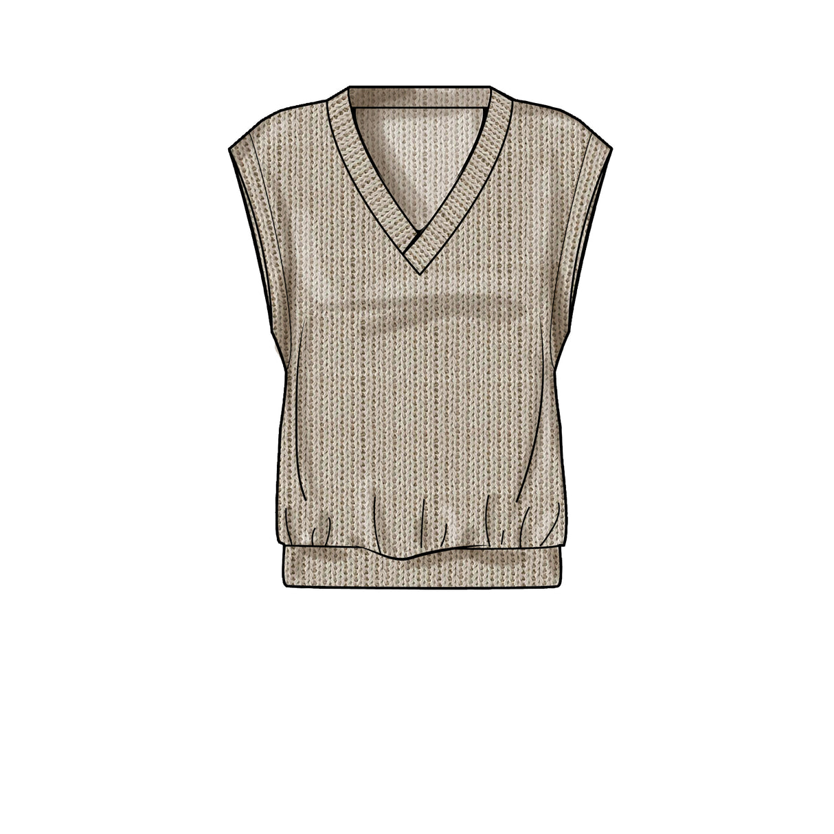 Patron Simplicity n°9374 – Gilets en tricot pour femme