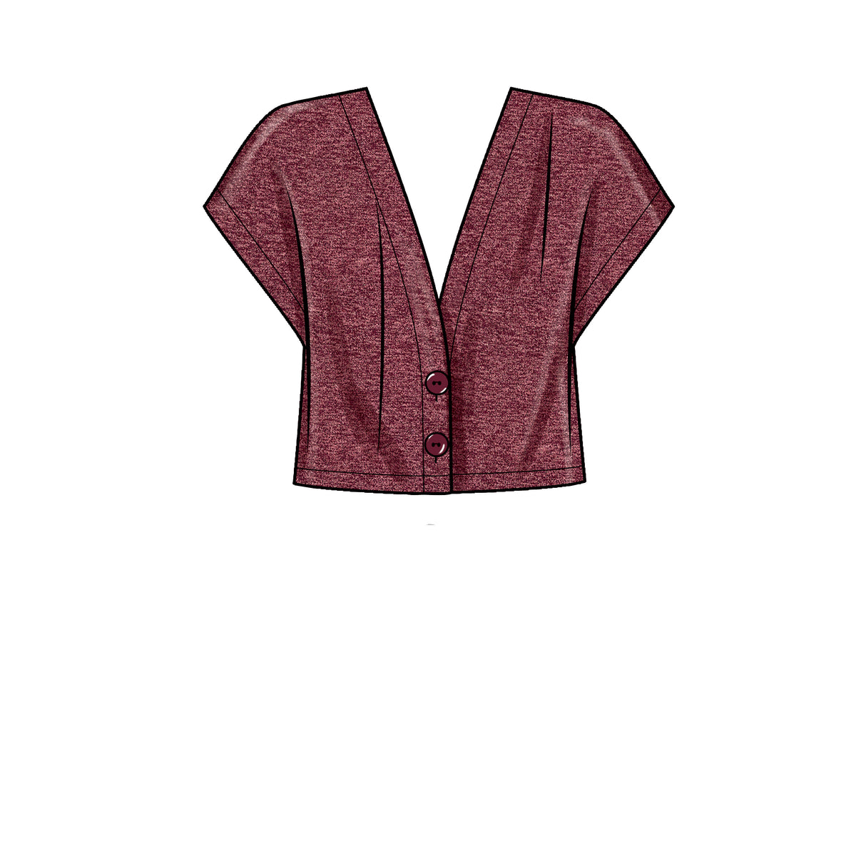 Patron Simplicity n°9374 – Gilets en tricot pour femme