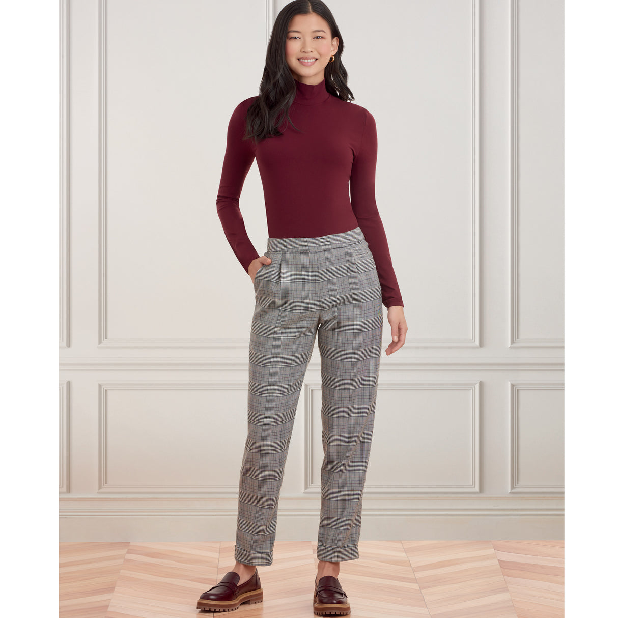 Patron Simplicity n°9376 - Pantalon à enfiler pour femme
