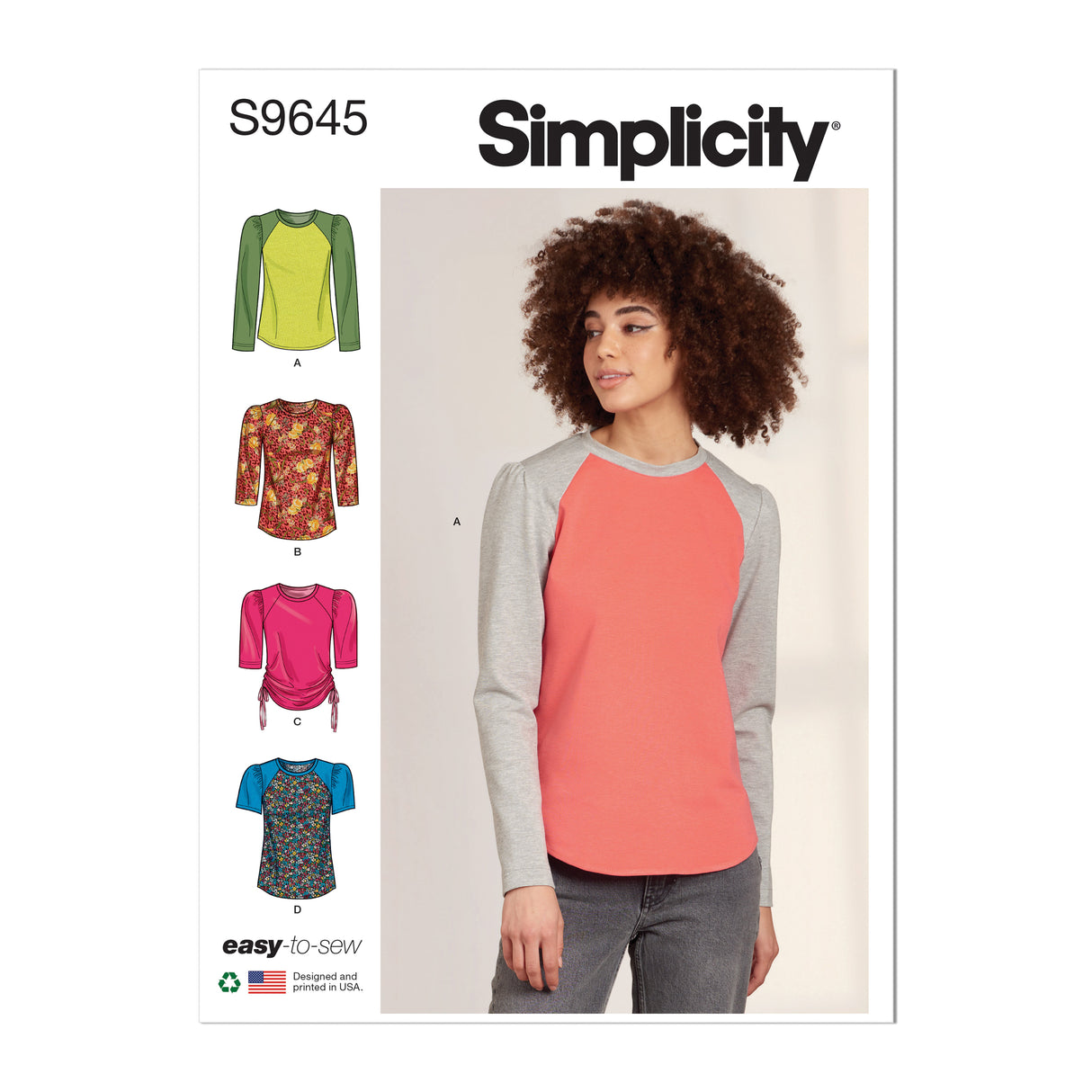 Patron Simplicity n°9645 – Haut en tricot pour femmes