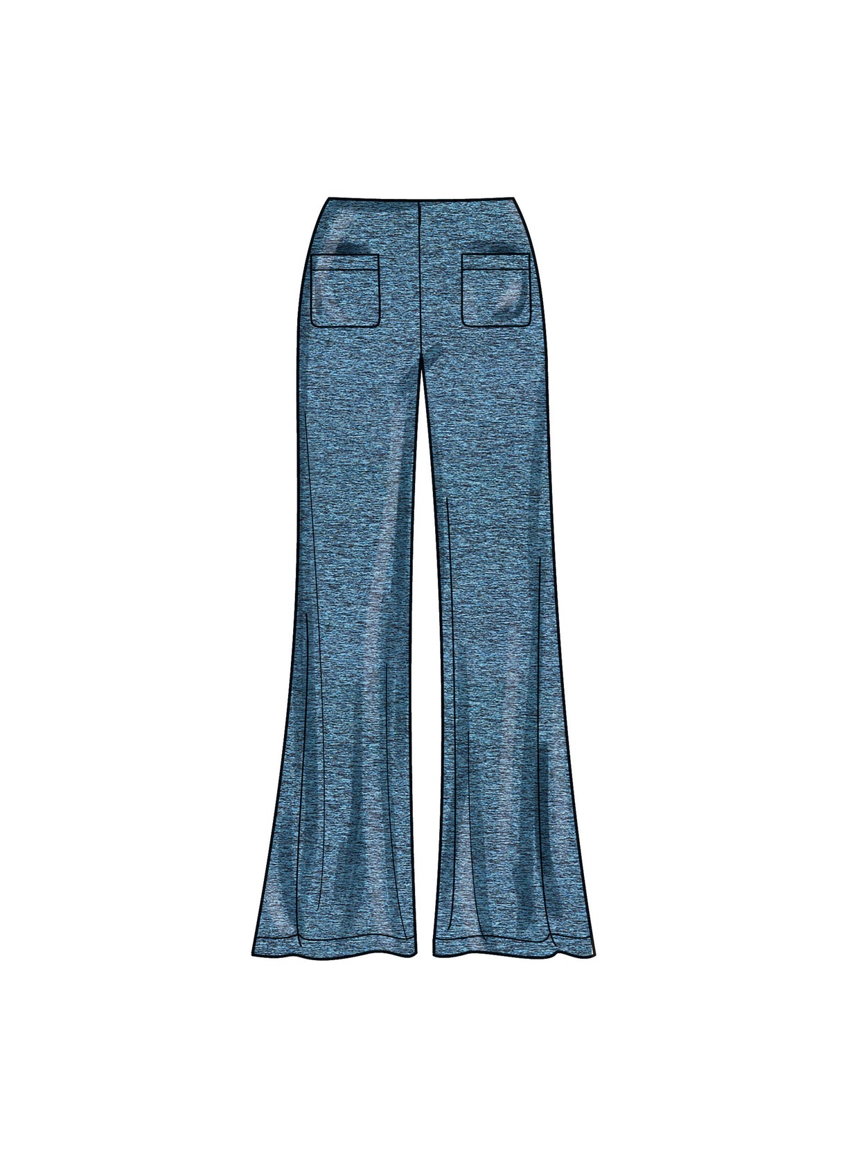 Patron Simplicity n°9752 – Jupes et pantalons en maille pour femmes
