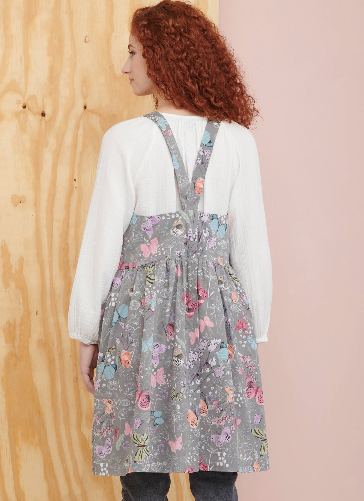 Patron Simplicity n°9805 – Pinafore apron et tote coordonnés