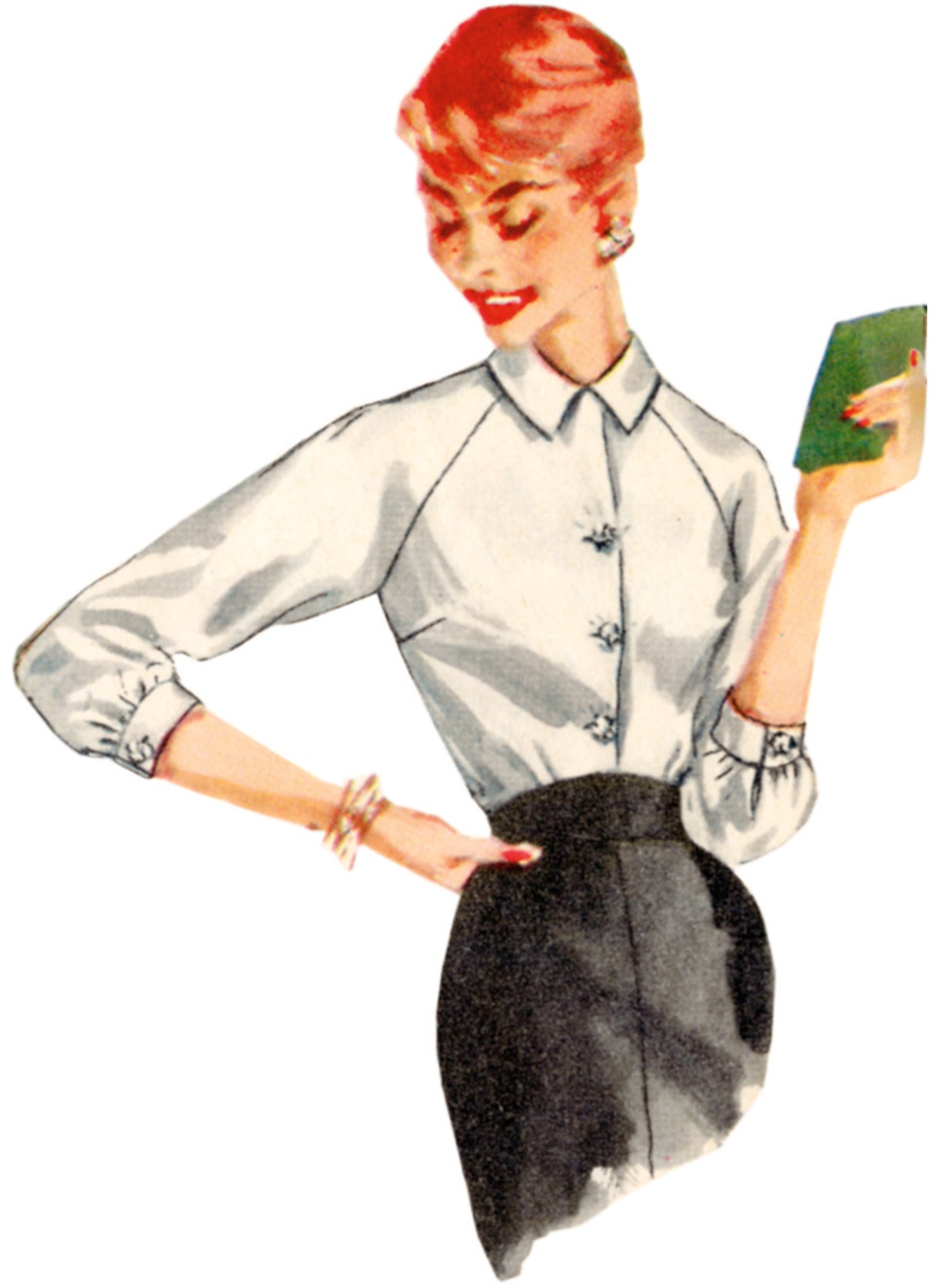 Patron Simplicity n°9818 – Chemisiers vintage pour femmes