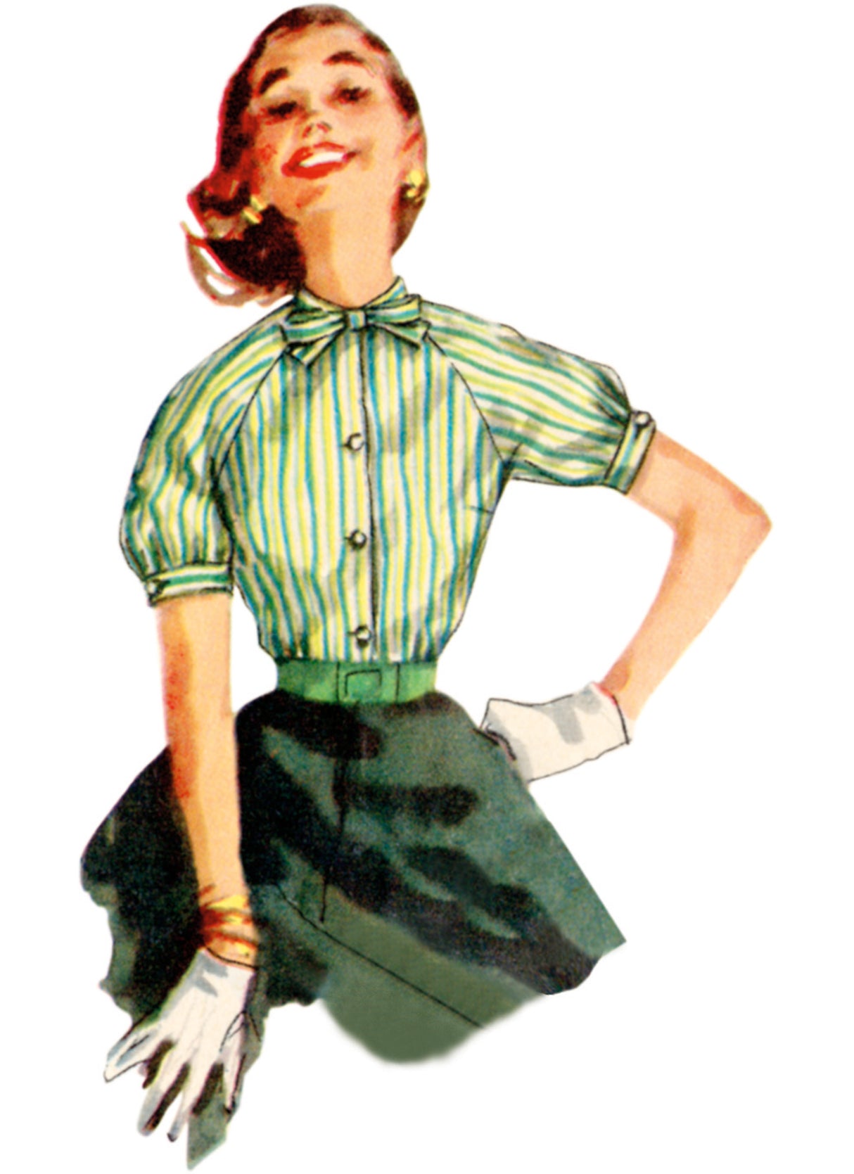 Patron Simplicity n°9818 – Chemisiers vintage pour femmes