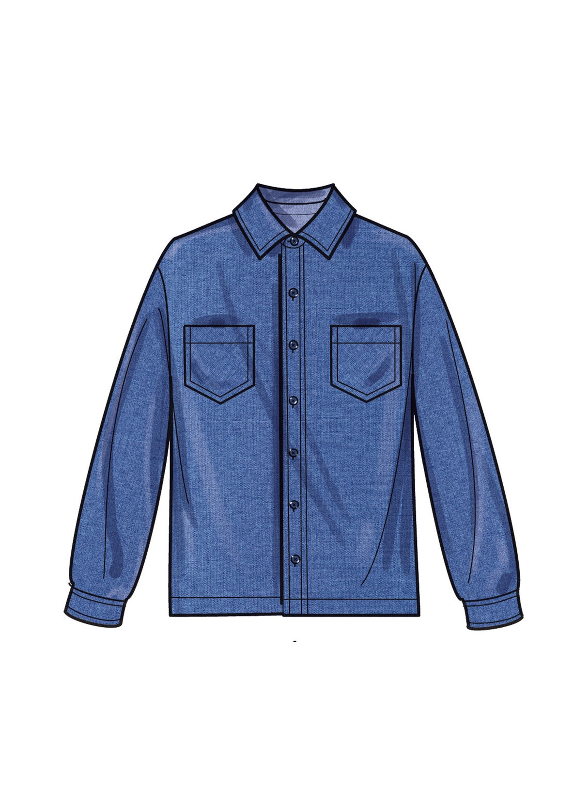 Patron Simplicity n°9864 – Chemise et pantalon cargo pour enfants