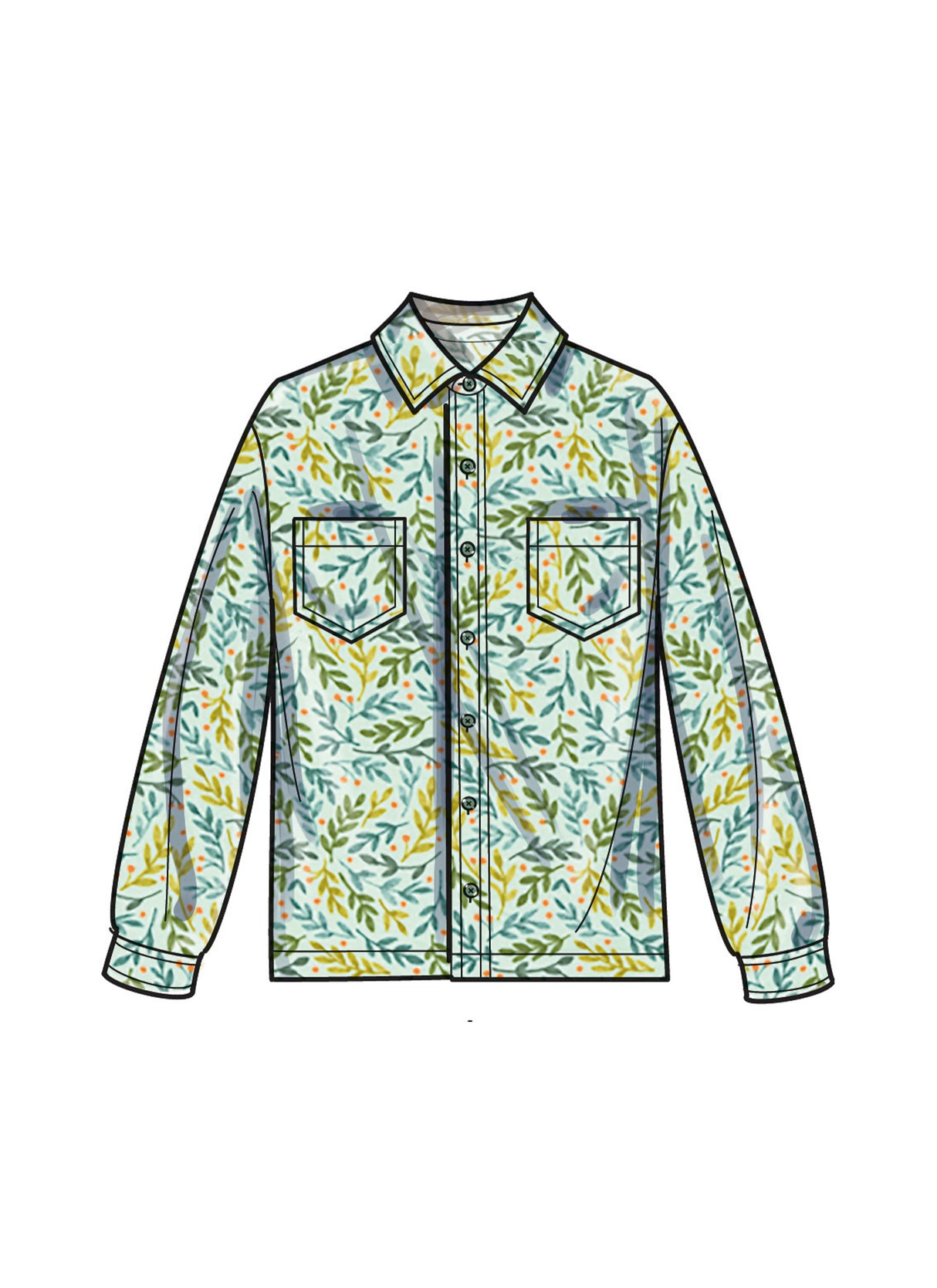 Patron Simplicity n°9864 – Chemise et pantalon cargo pour enfants