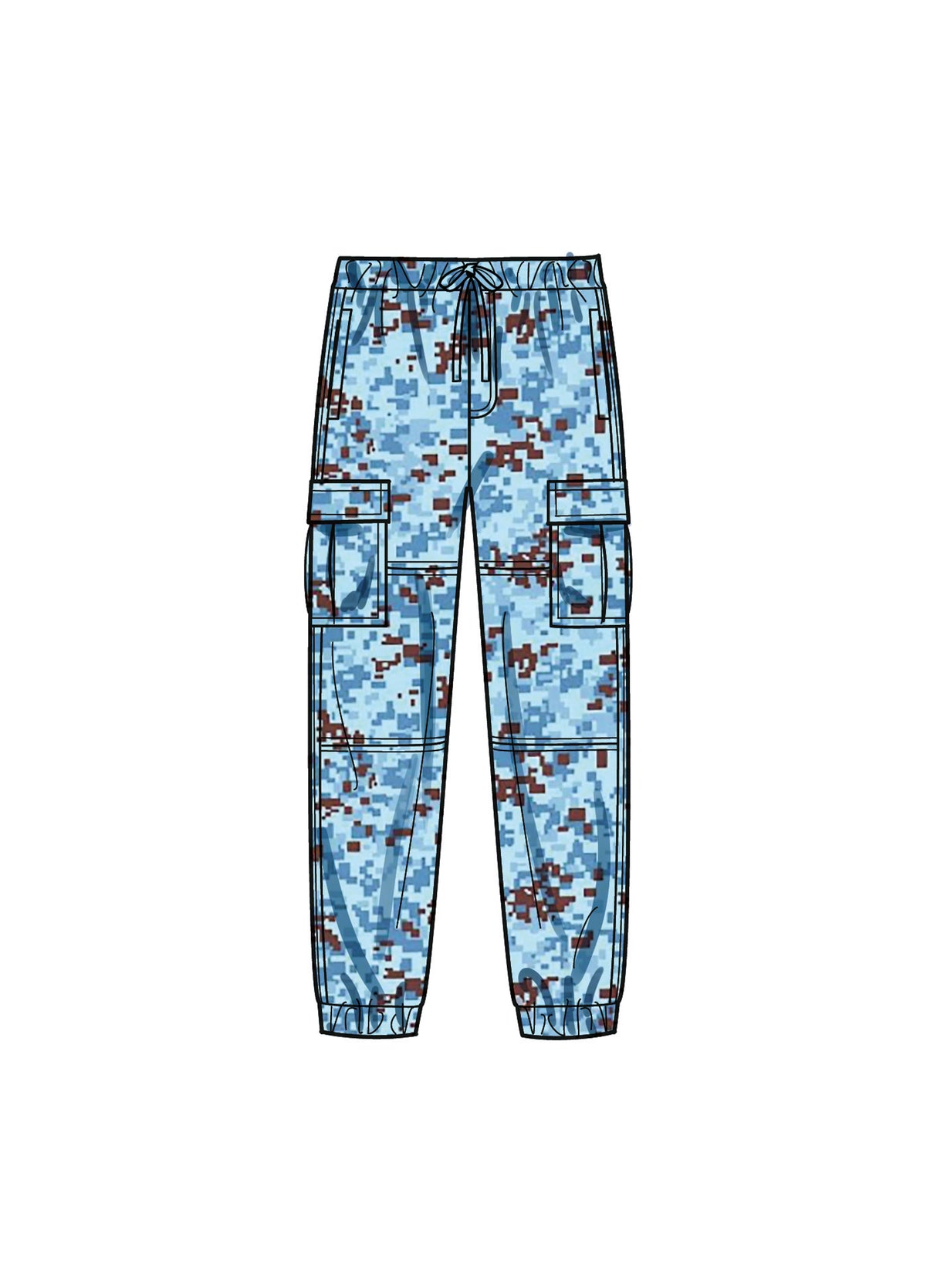 Patron Simplicity n°9864 – Chemise et pantalon cargo pour enfants
