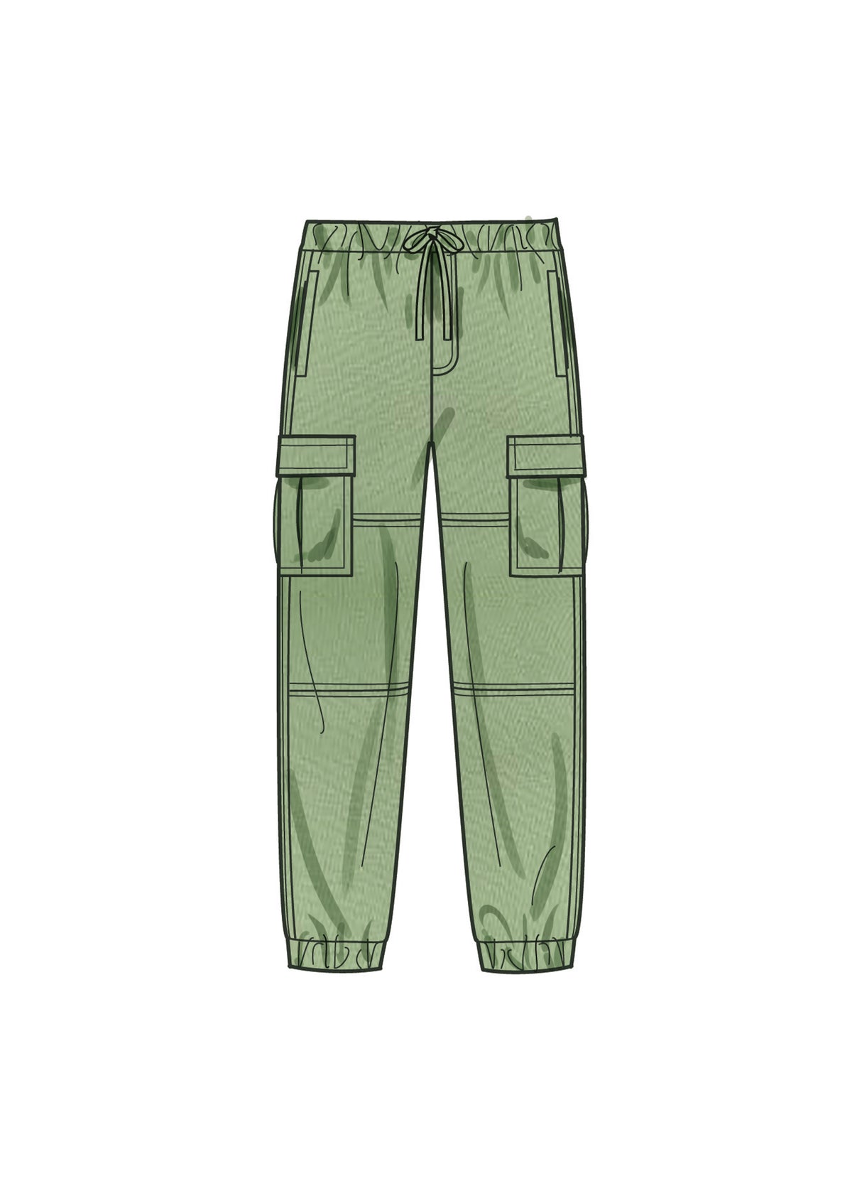 Patron Simplicity n°9864 – Chemise et pantalon cargo pour enfants