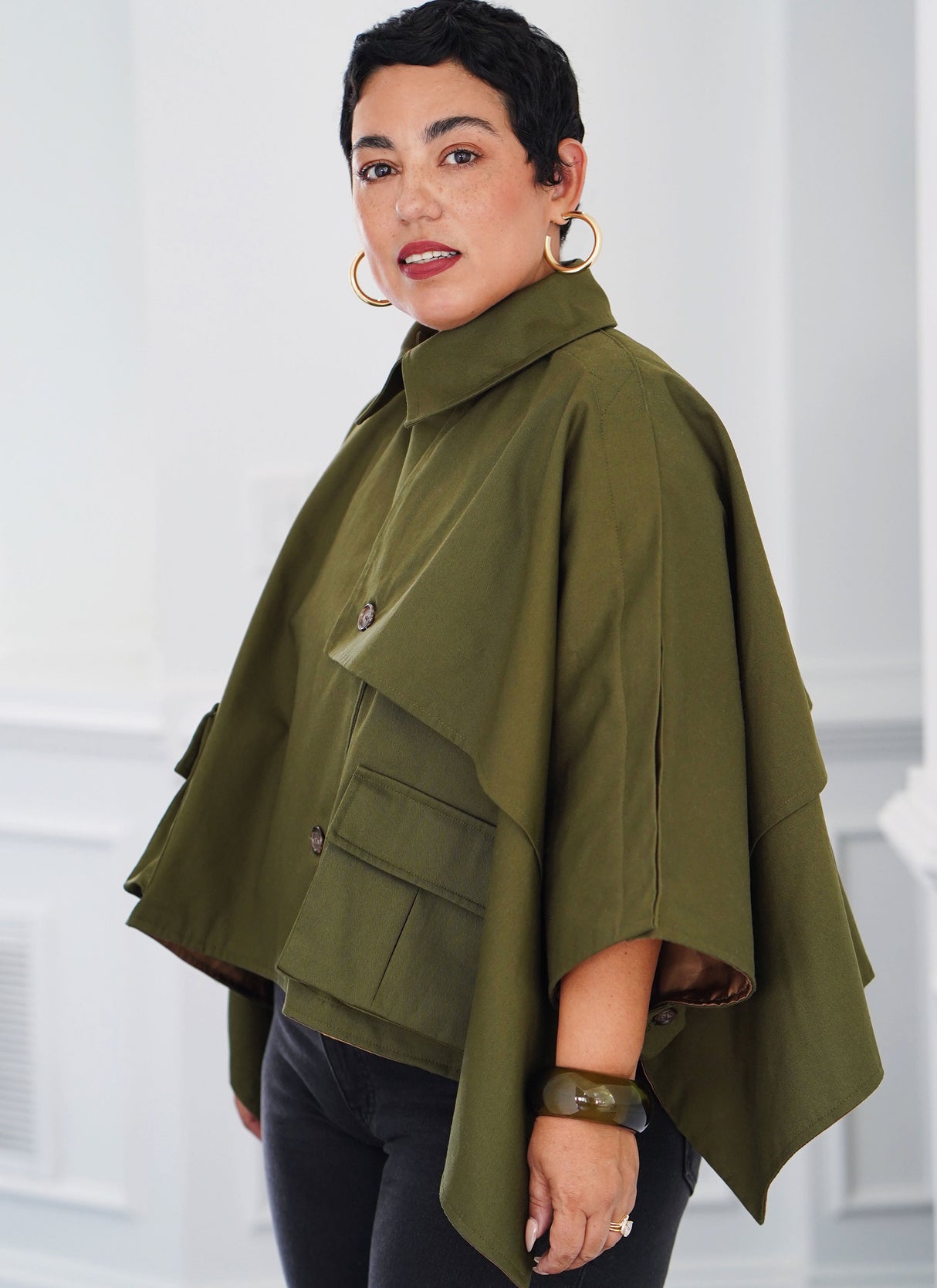 Patron Simplicity n°9893 – Cape trench courte Mimi G