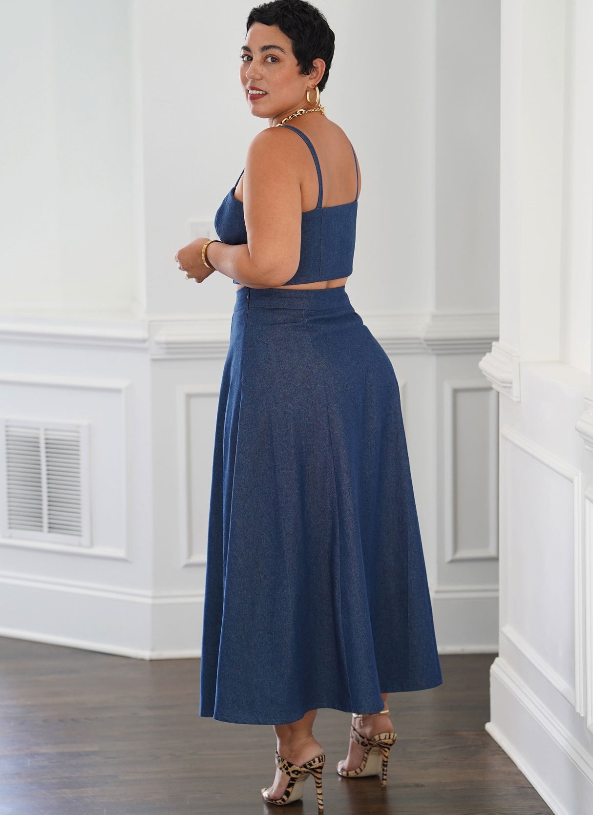 Patron Simplicity n°9894 – Top corseté et jupe ajustée