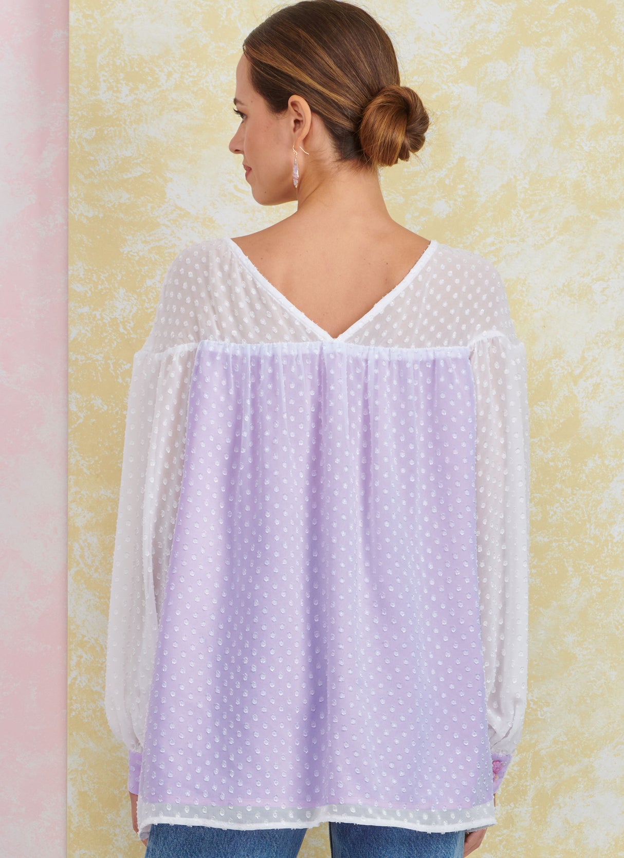 Patron Simplicity n°9921 – Top décontracté à manches ballon