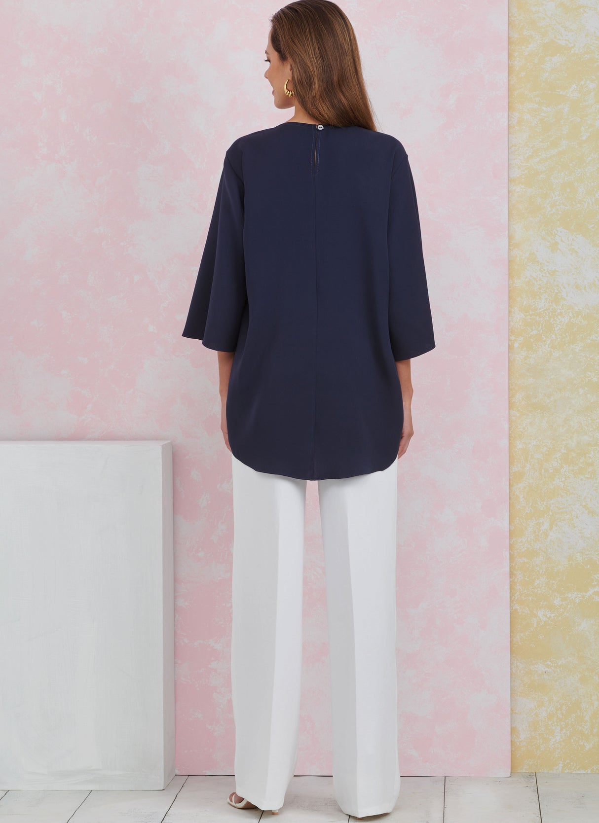 Patron Simplicity n°9926 – Top cape et pantalon palazzo