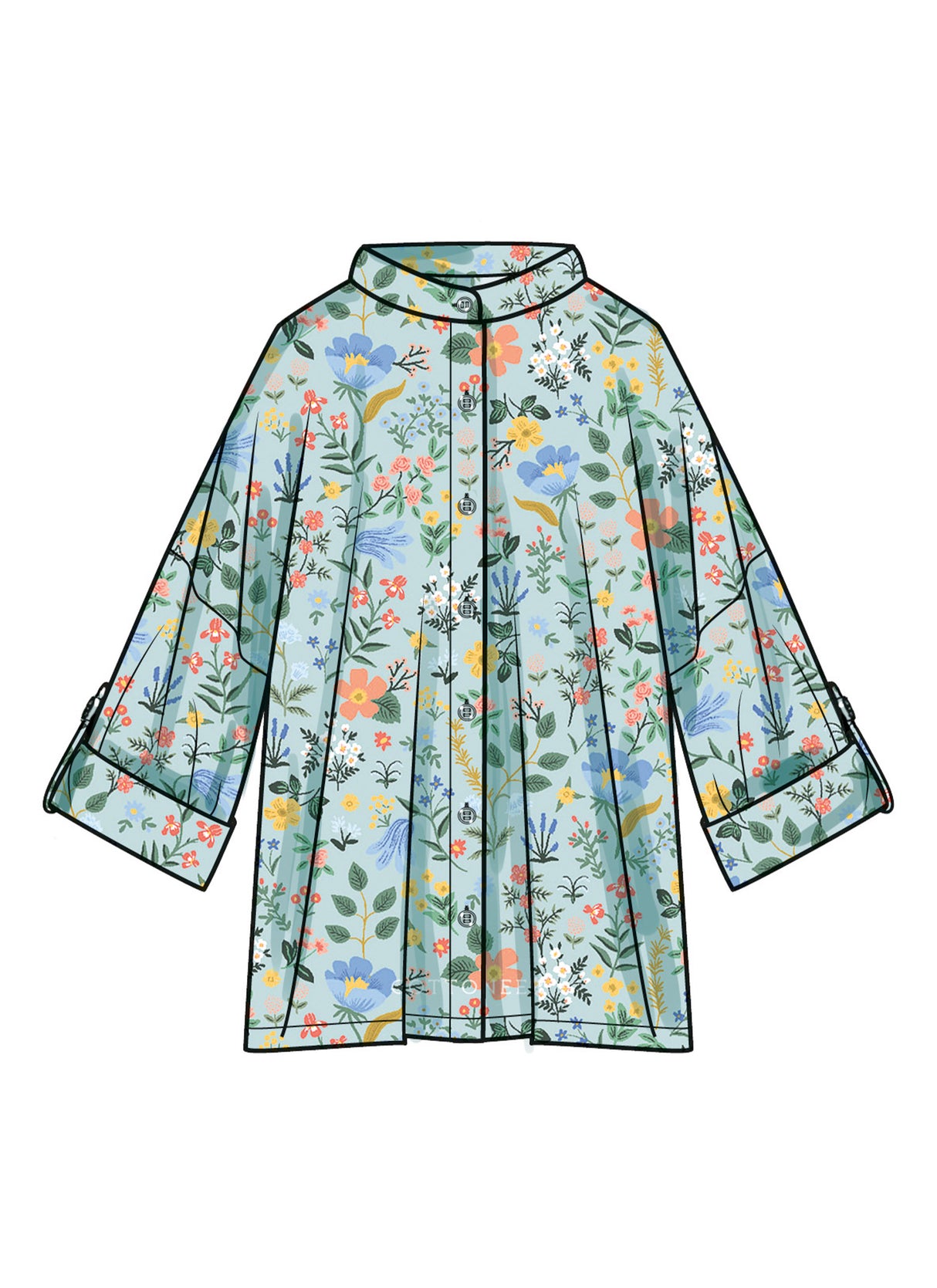 Patron Simplicity n°9952 – Oversized shirts deux longueurs