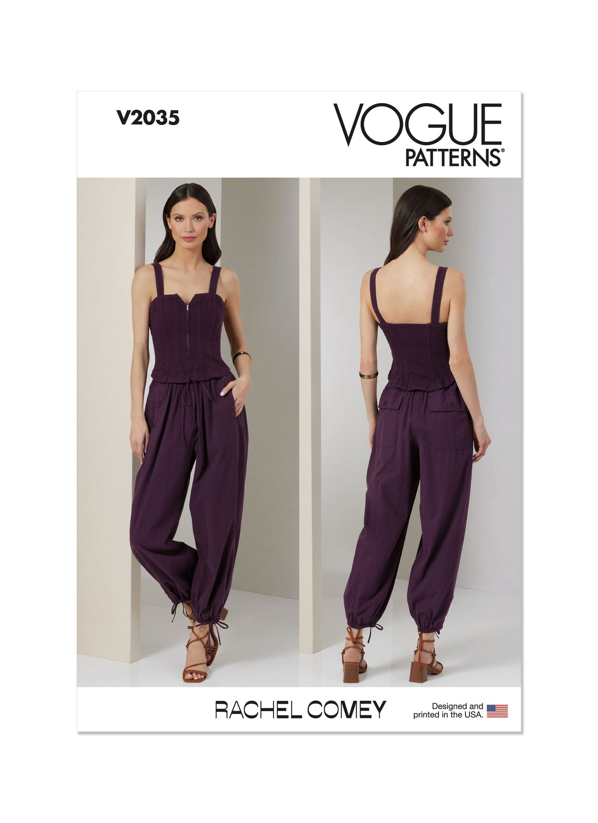 Patron Vogue n°2035 - Combinaison