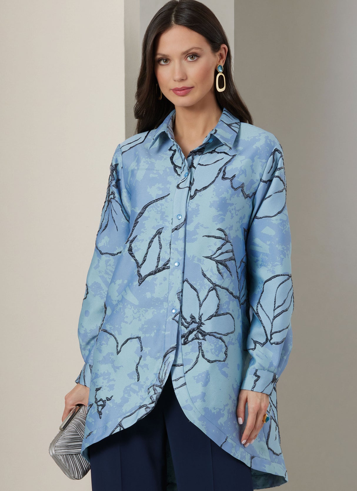 Patron Vogue n°2037 - Chemise, haut court et pantalon