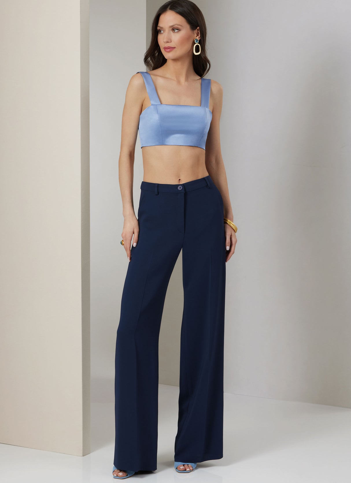 Patron Vogue n°2037 - Chemise, haut court et pantalon