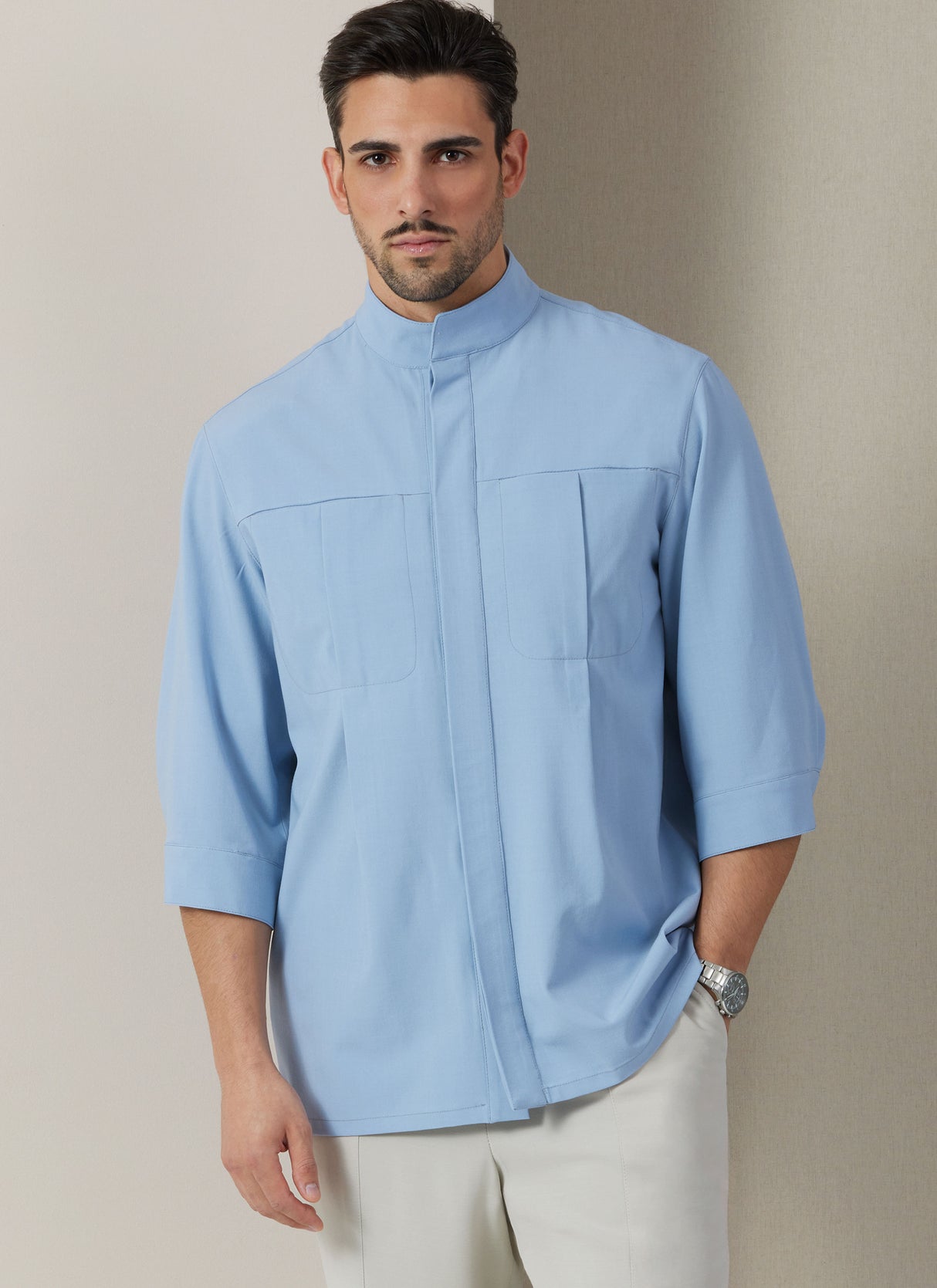 Patron Vogue n°2039 - Chemise et pantalon unisexes